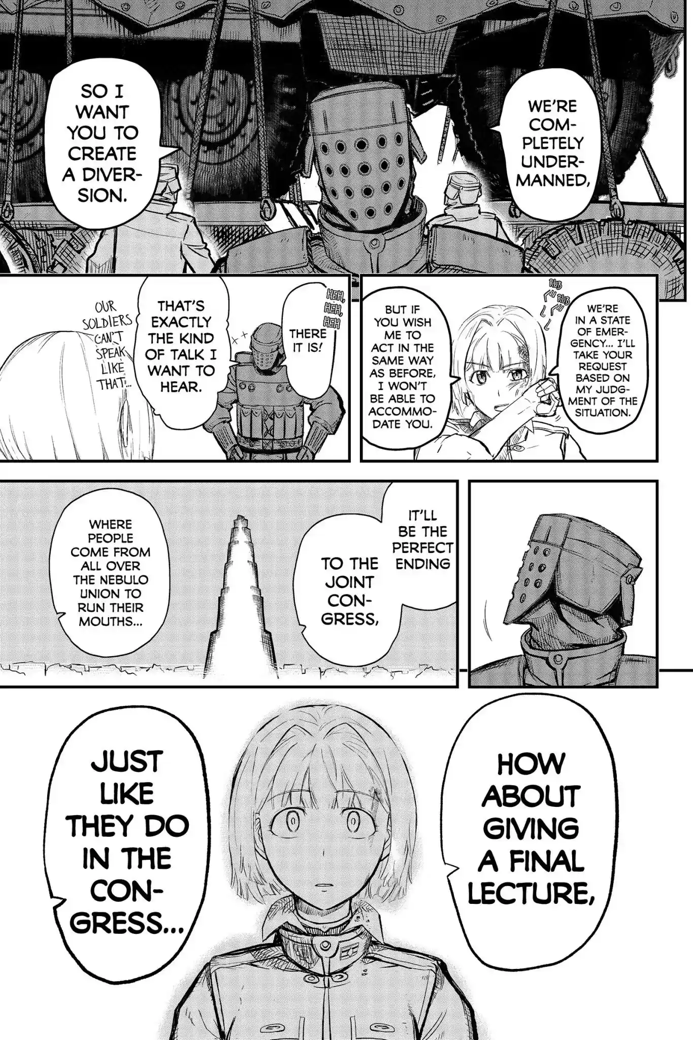 Pumpkin Scissors Vol.19 Chapter 93: Day Five: