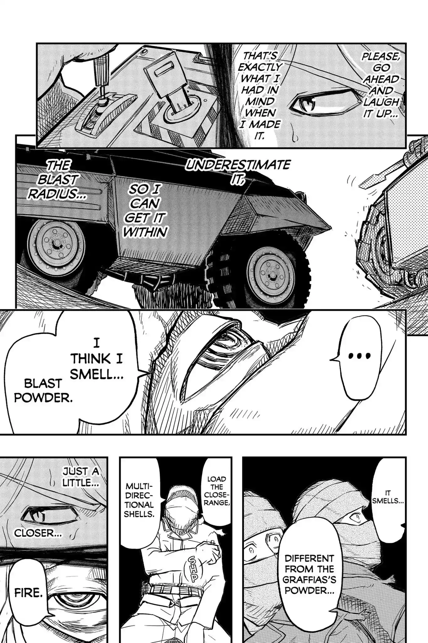 Pumpkin Scissors Vol.19 Chapter 93: Day Five: