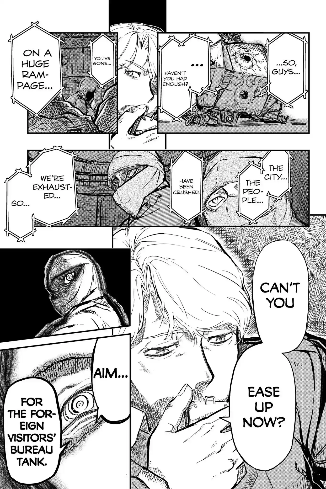 Pumpkin Scissors Vol.19 Chapter 94: Day Five: