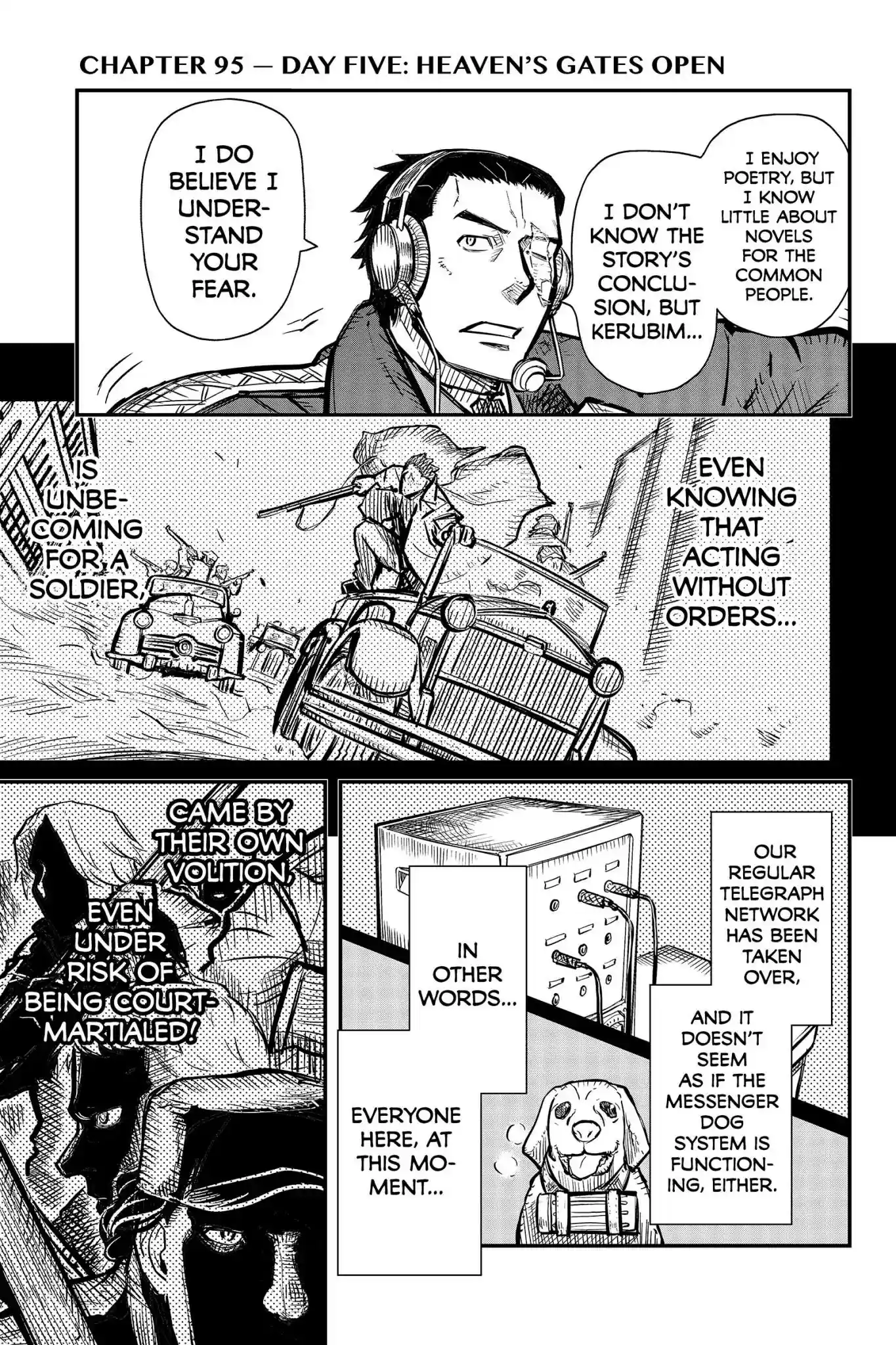 Pumpkin Scissors Vol.19 Chapter 95: Day Five: