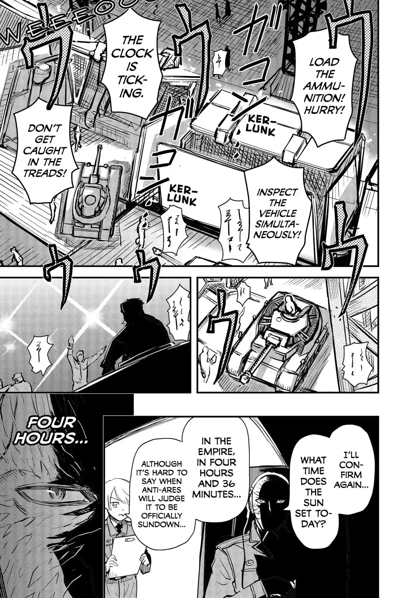 Pumpkin Scissors Vol.19 Chapter 95: Day Five: