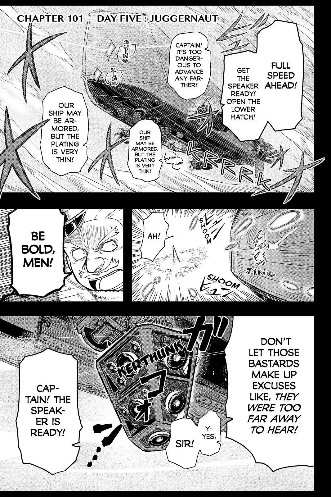 Pumpkin Scissors Vol.20 Chapter 101: Day Five: