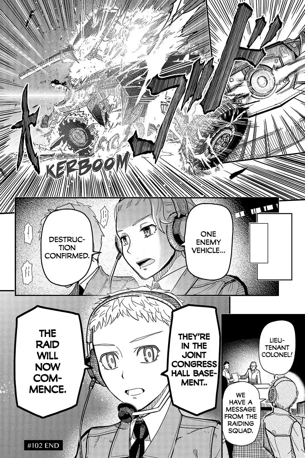 Pumpkin Scissors Vol.20 Chapter 102: Day Five: