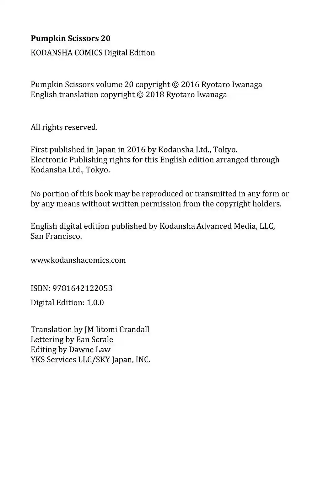 Pumpkin Scissors Vol.20 Chapter 103: Day Five: