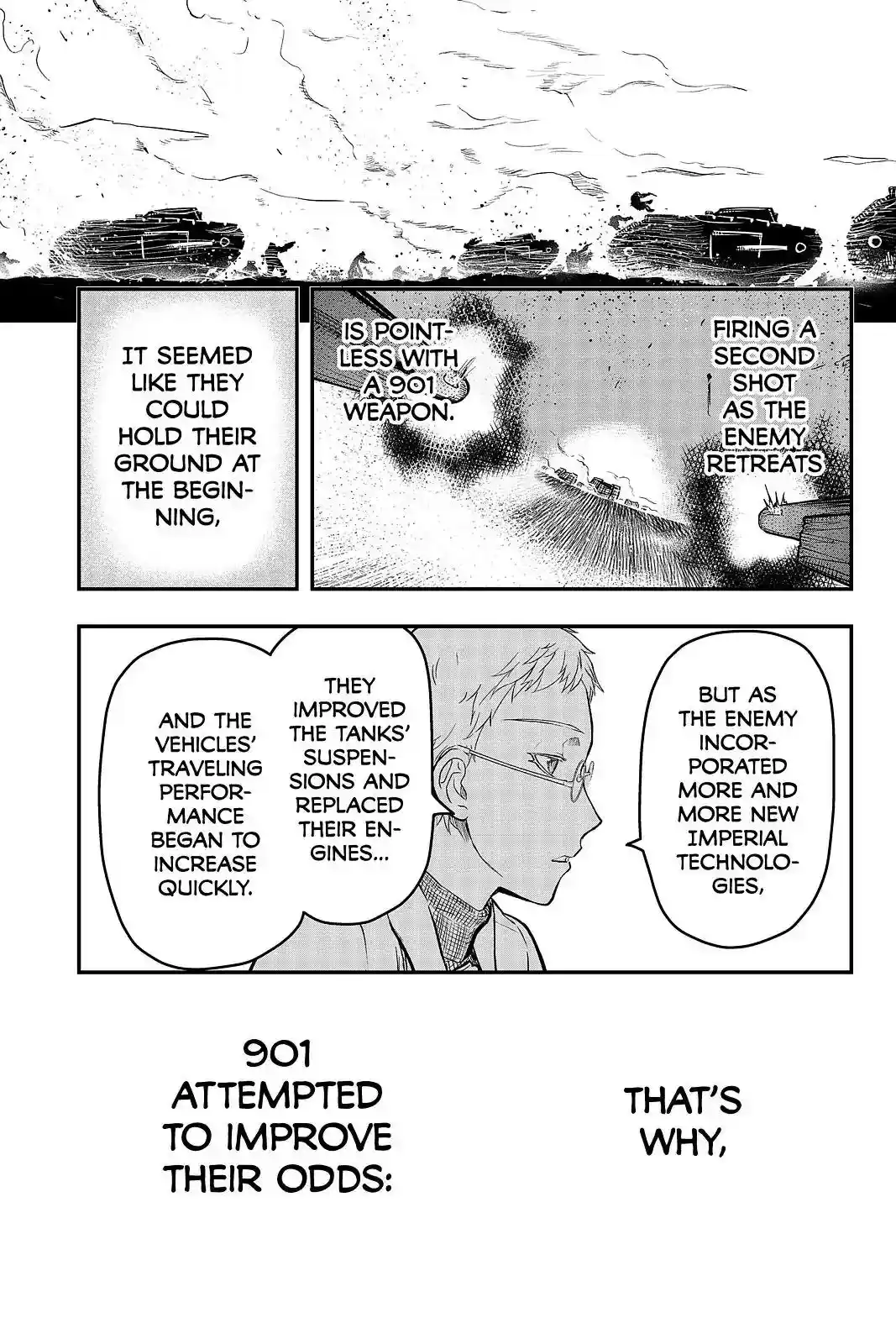 Pumpkin Scissors Vol.20 Chapter 98: Day Five: