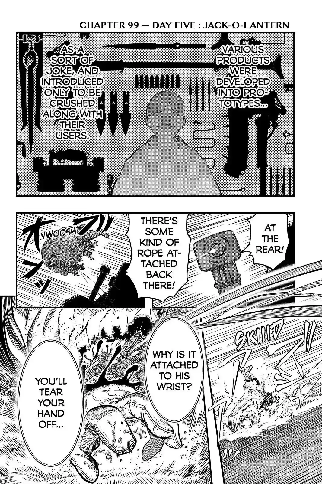 Pumpkin Scissors Vol.20 Chapter 99: Day Five: