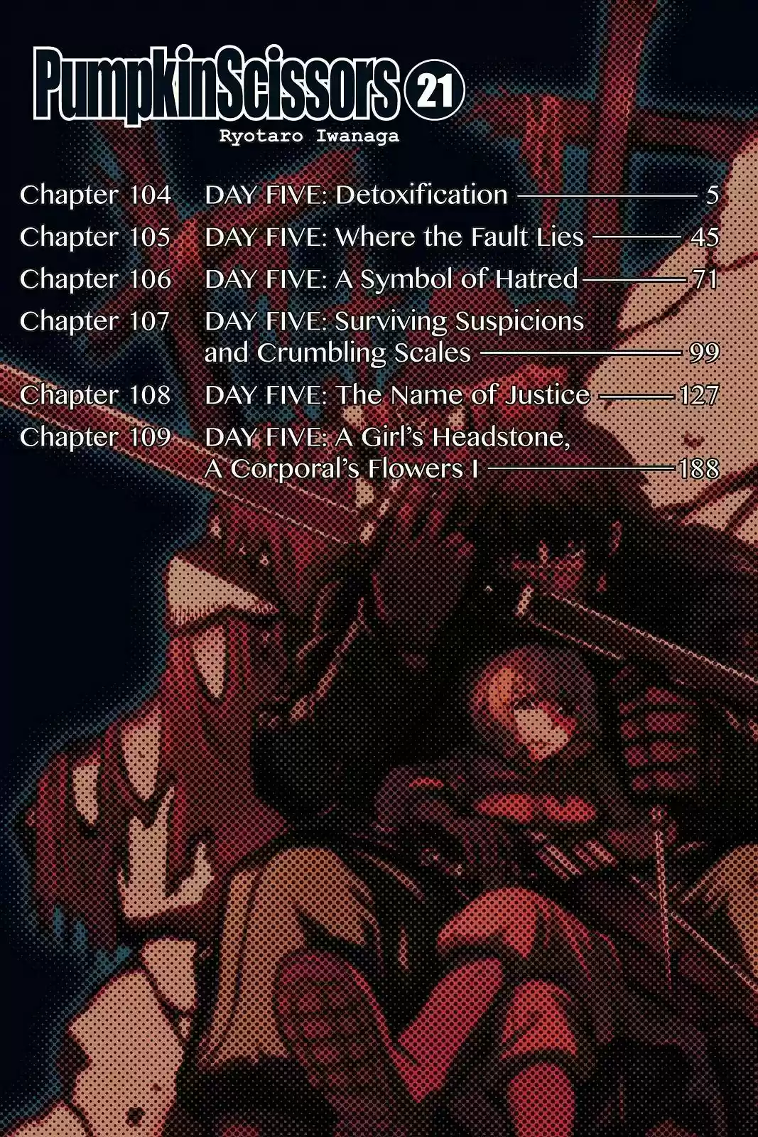 Pumpkin Scissors Vol.21 Chapter 104: Day Five: