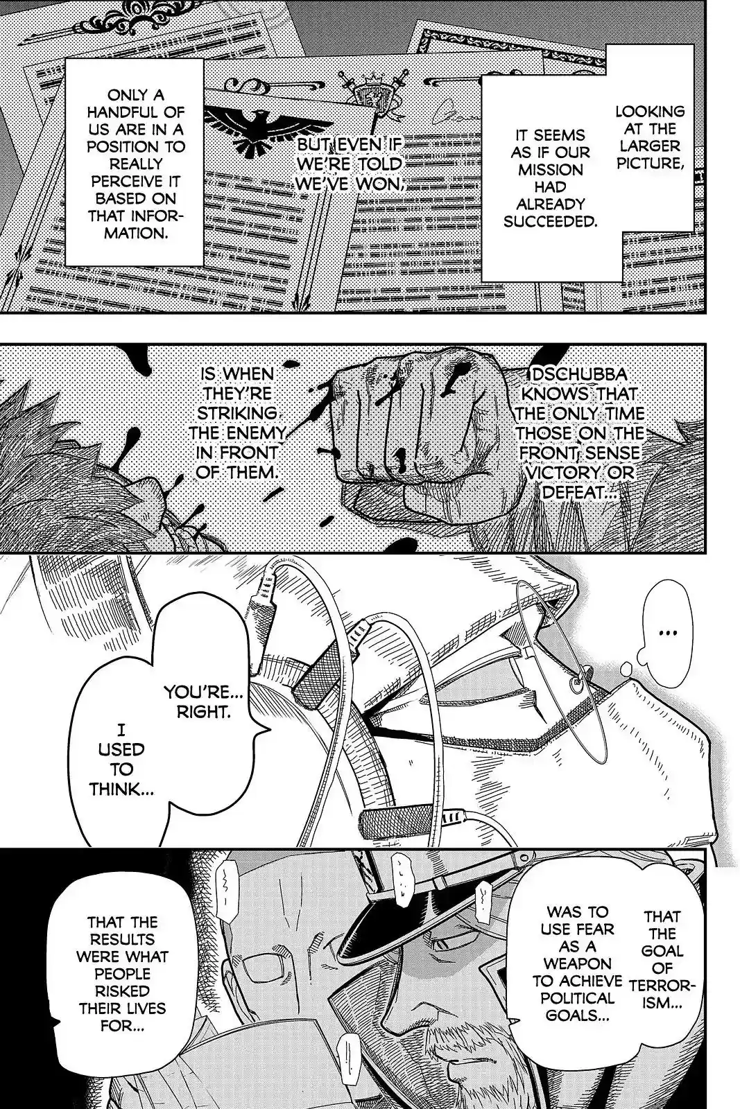 Pumpkin Scissors Vol.21 Chapter 104: Day Five: