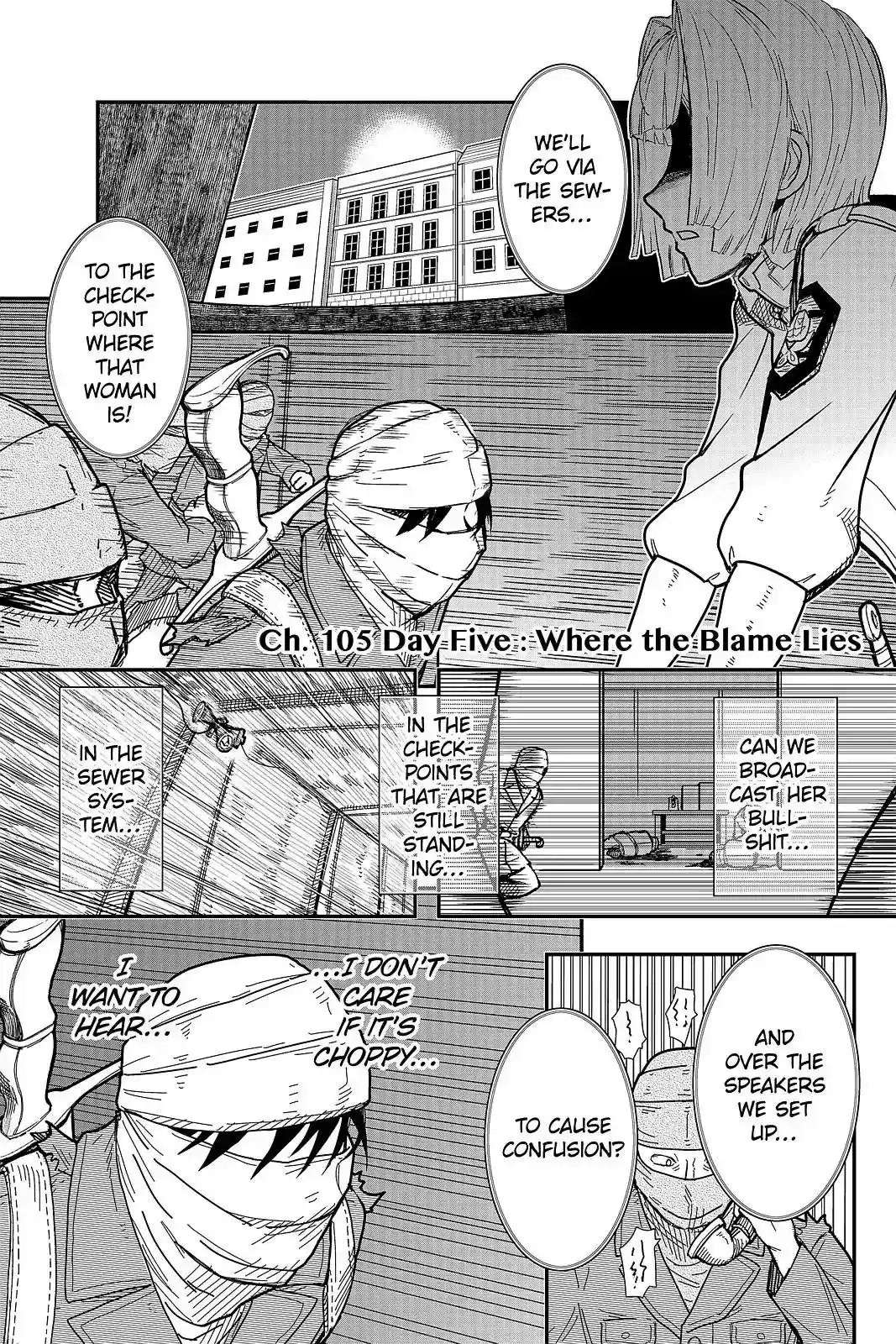 Pumpkin Scissors Vol.21 Chapter 105: Day Five: