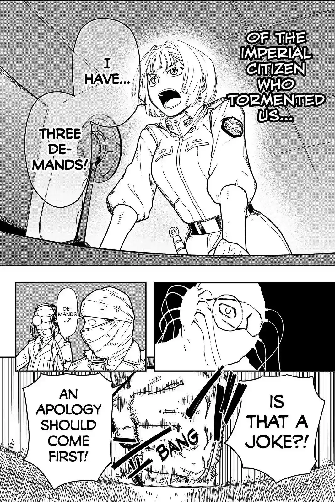 Pumpkin Scissors Vol.21 Chapter 105: Day Five: