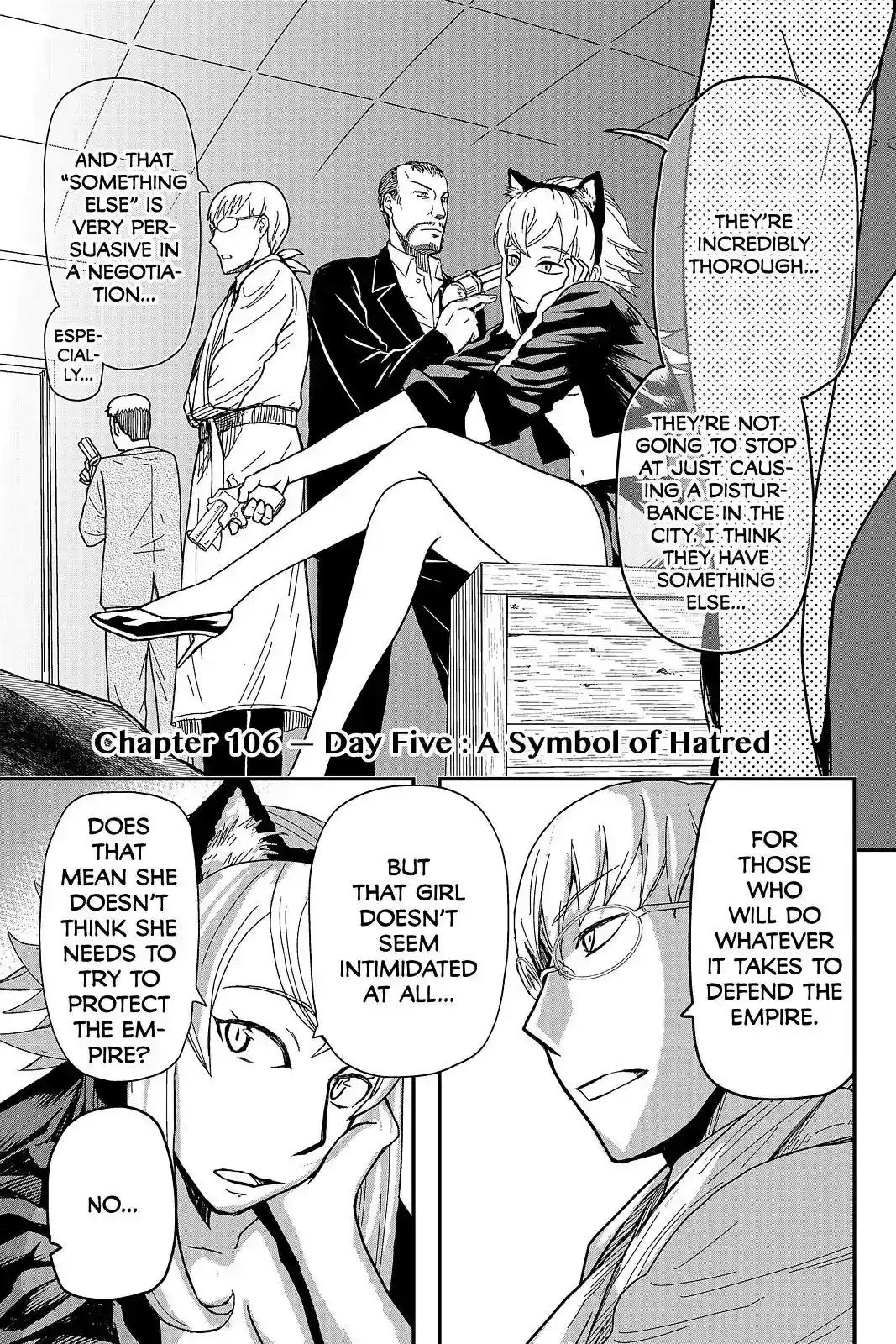 Pumpkin Scissors Vol.21 Chapter 106: Day Five: