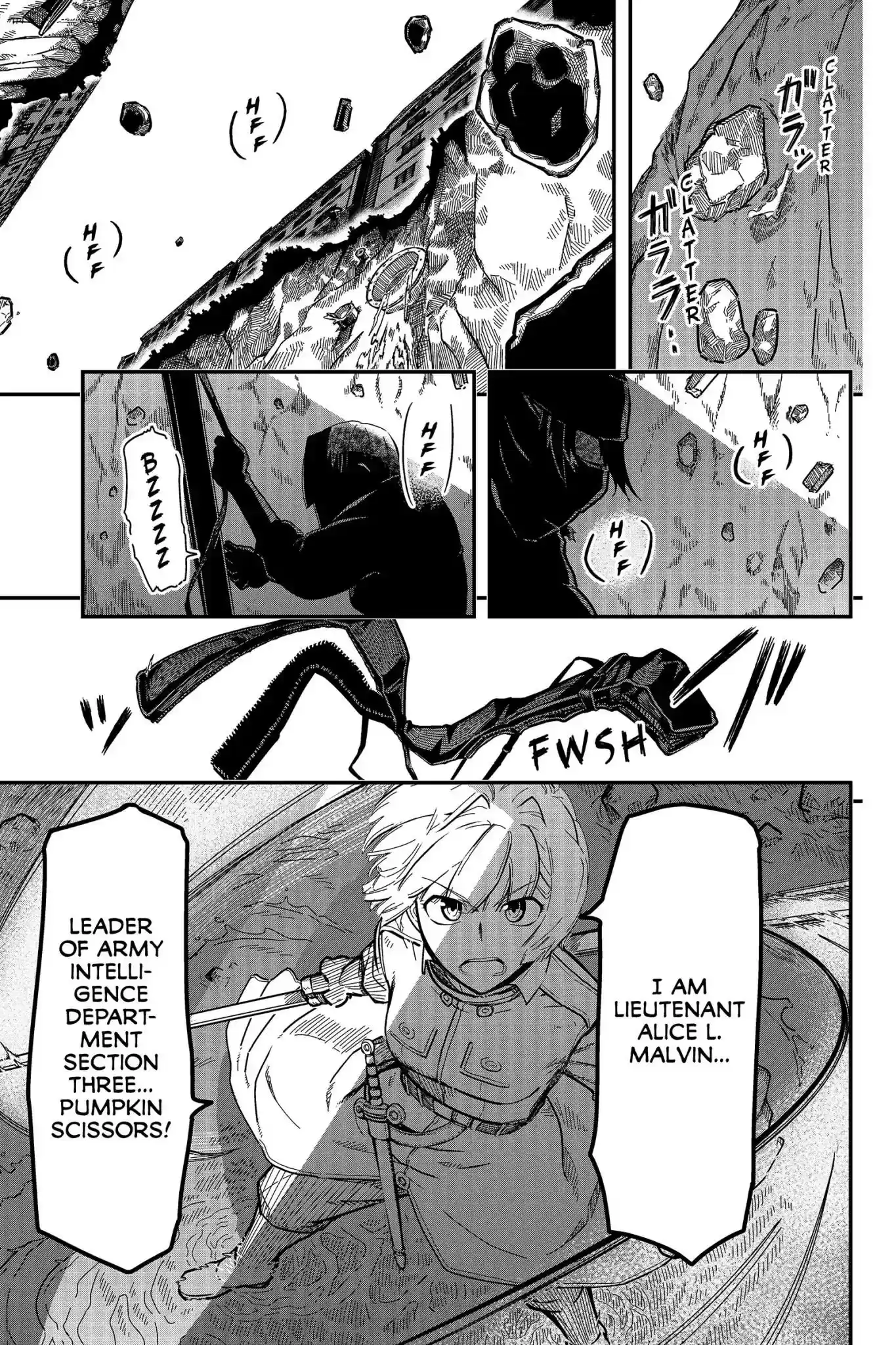 Pumpkin Scissors Vol.22 Chapter 116: Day Five: