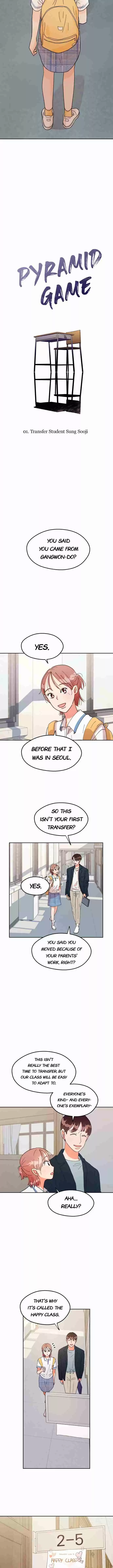 Pyramid Game Ch. 1 Transfer Student Sung Sooji