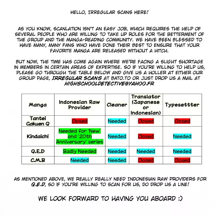 Q.E.D. - Shoumei Shuuryou Vol.17 Ch.33.1