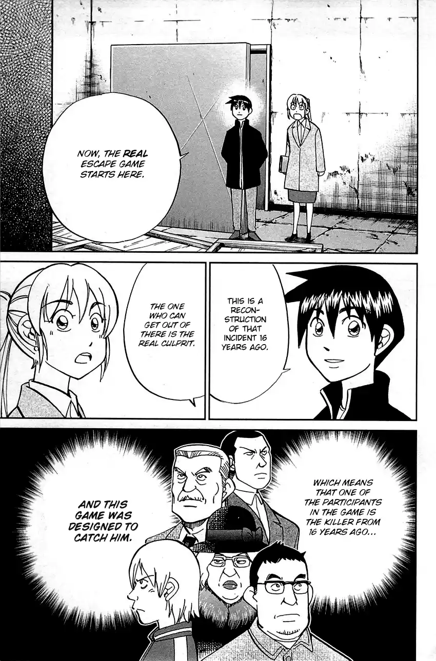 Q.E.D. - Shoumei Shuuryou Vol.50 Chapter 99: Escape