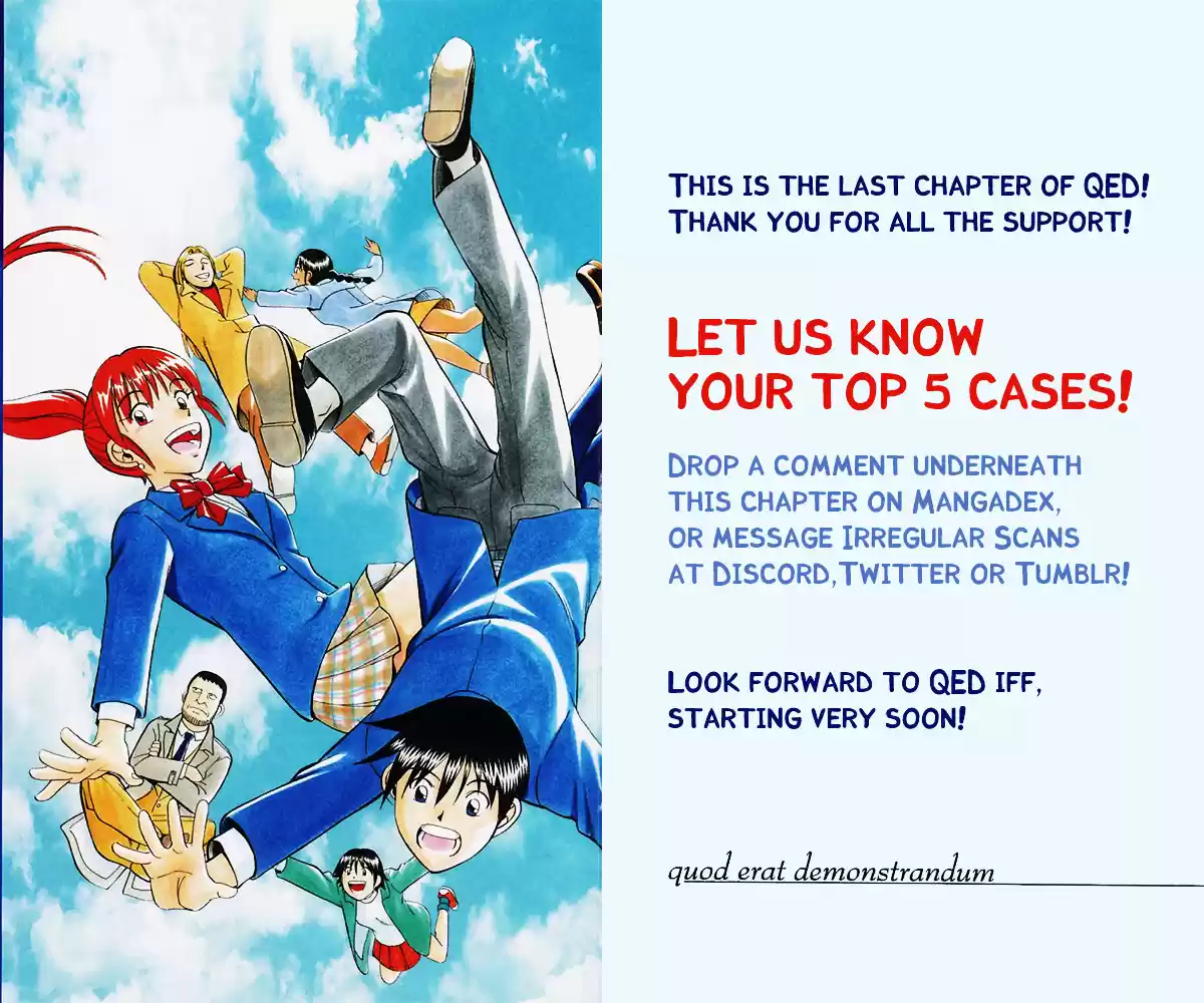 Q.E.D. - Shoumei Shuuryou Vol.50 Chapter 99: Escape