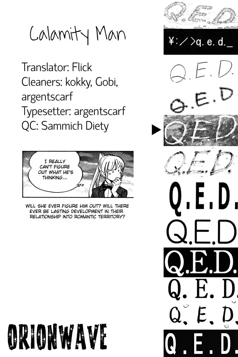 Q.E.D Vol. 13 Ch. 24 Calamity Man