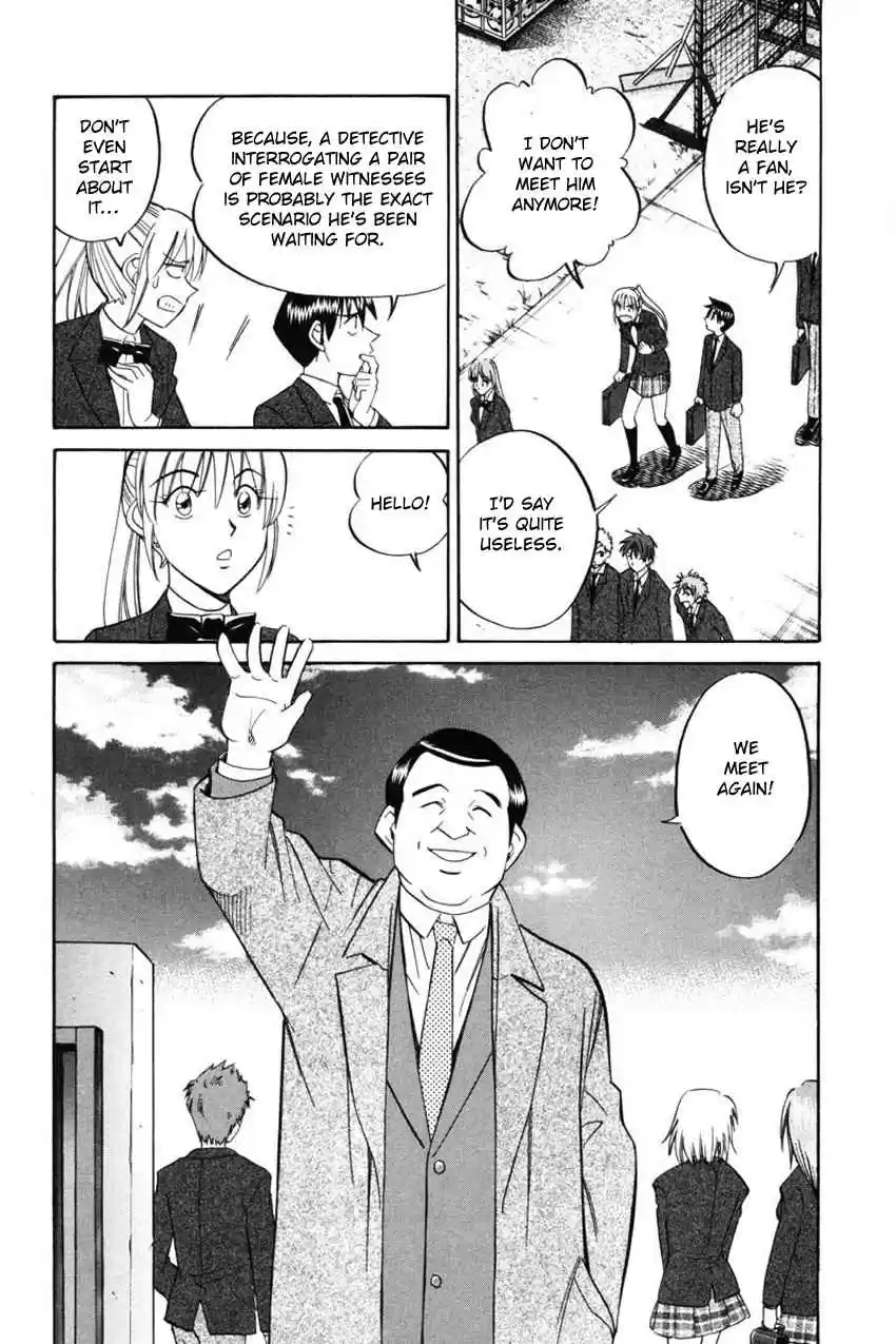 Q.E.D Vol. 21 Ch. 41 The Beautiful Actress Being Watched, The Fear Of The Stalker, The Gunshot Reverberating Off The Cliff Face, What Touma And Kana Saw (Part 1)