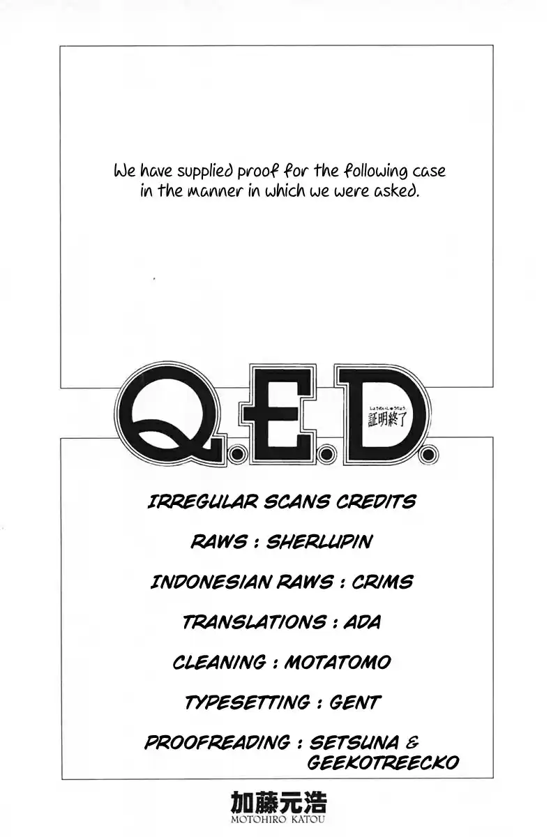 Q.E.D Vol. 22 Ch. 43.1