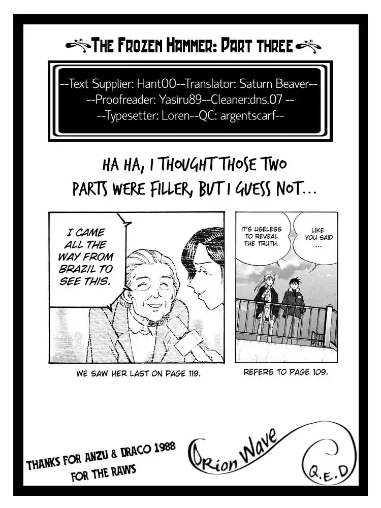 Q.E.D Vol. 9 Ch. 18 The Frozen Hammer