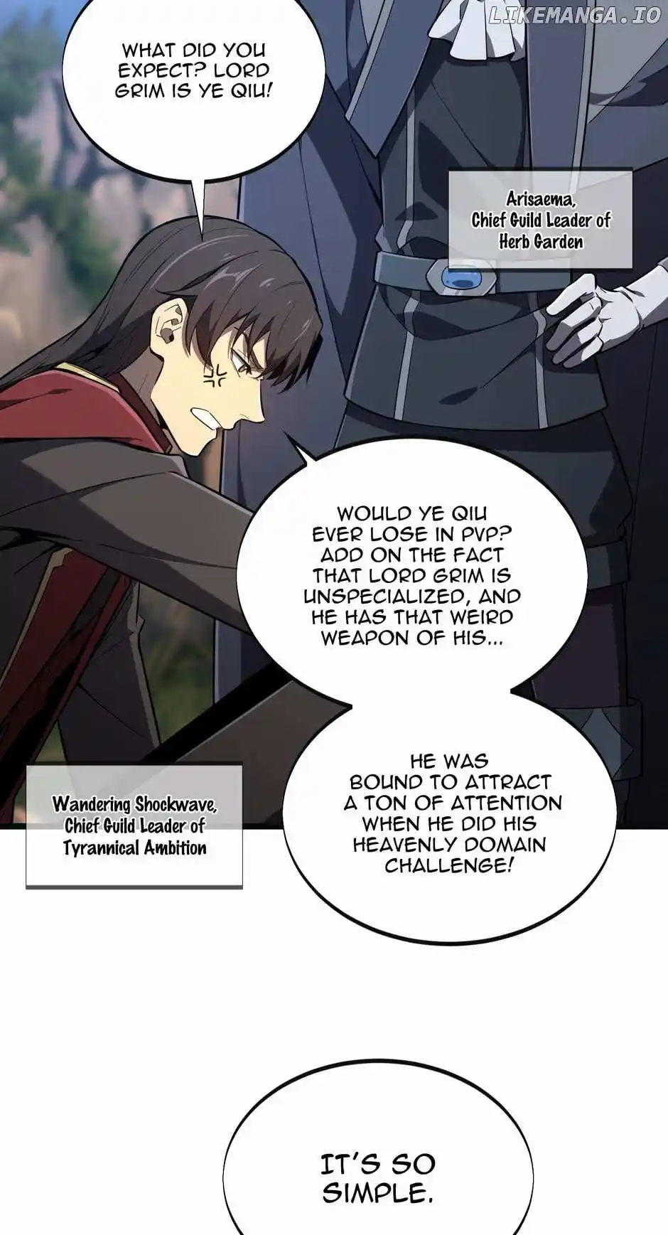 Quan Zhi Gao Shou Chapter 142