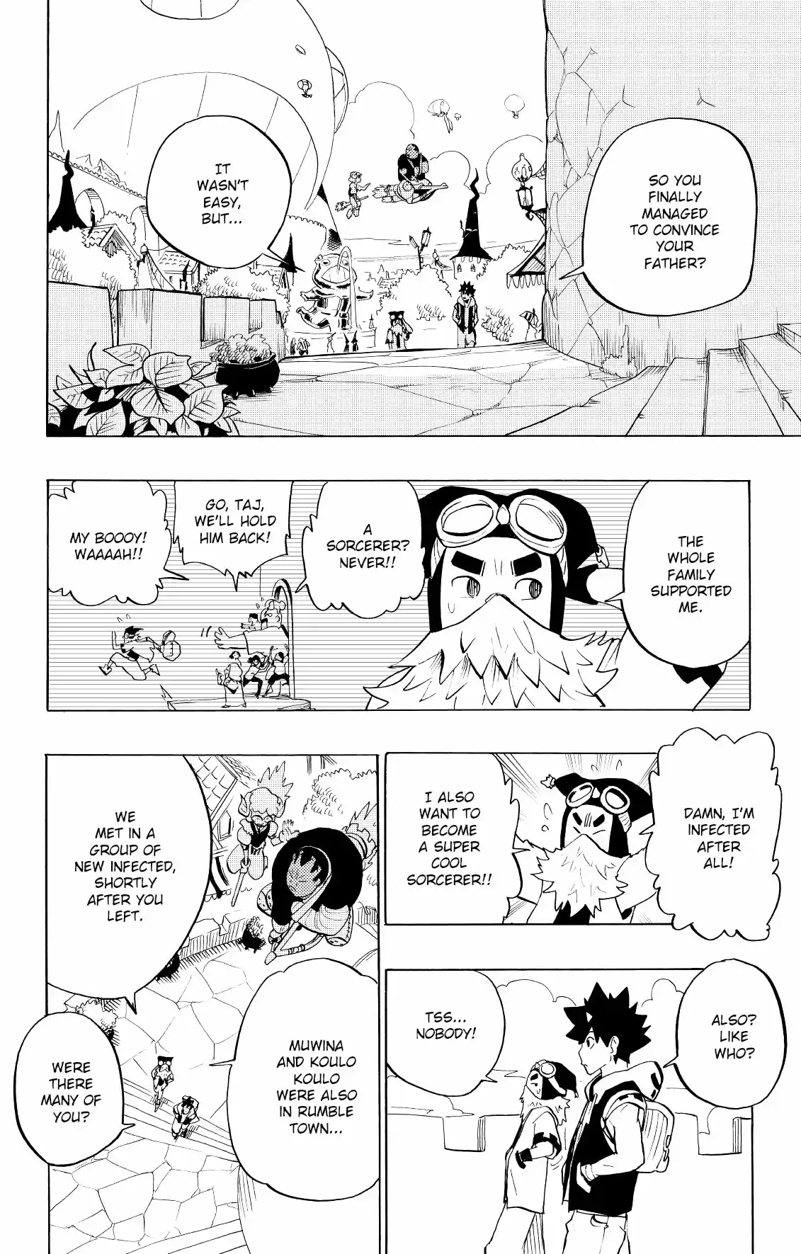 Radiant Vol. 10 Ch. 76 Broom Broom Cup Survival!