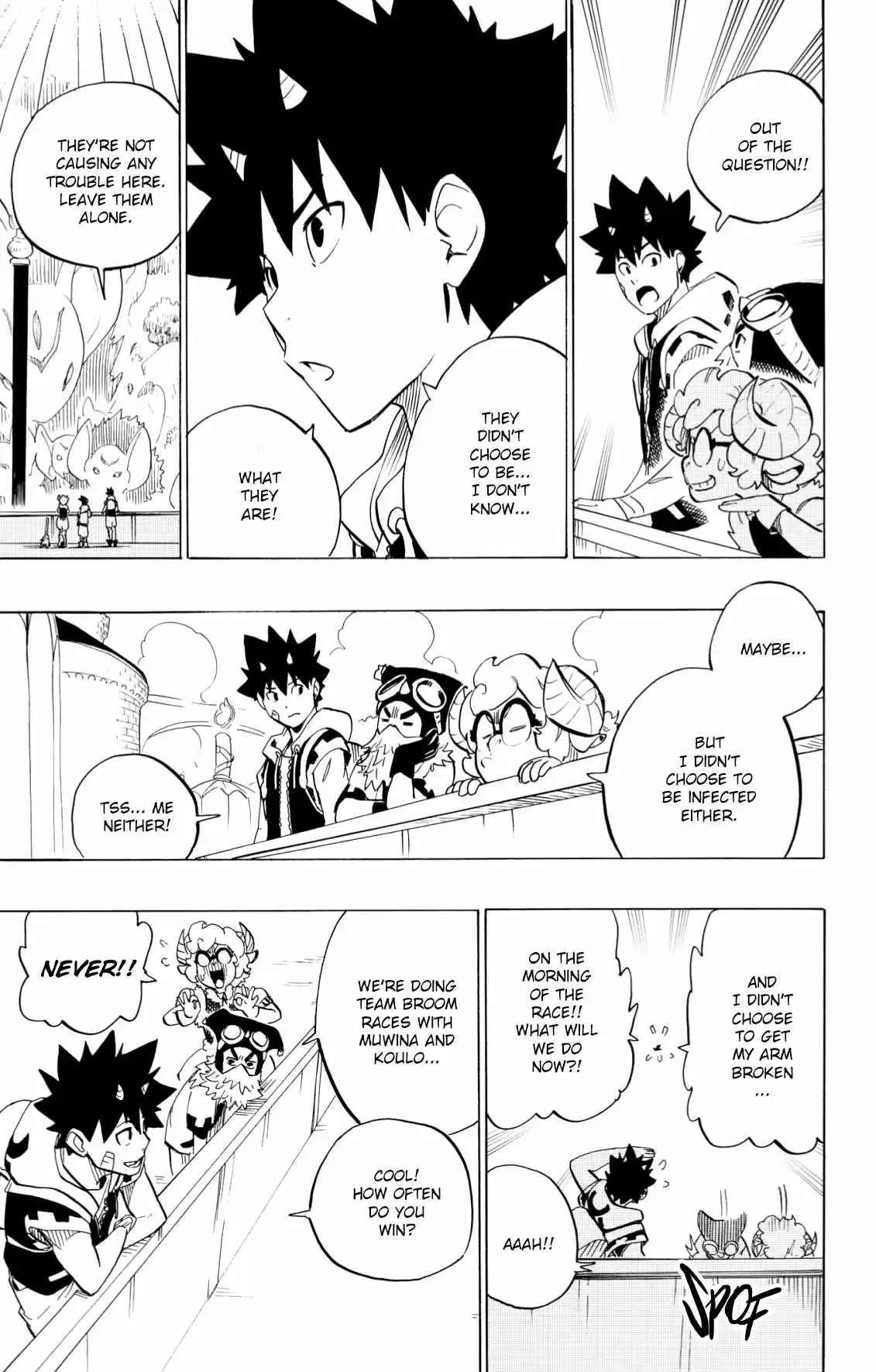 Radiant Vol. 10 Ch. 76 Broom Broom Cup Survival!