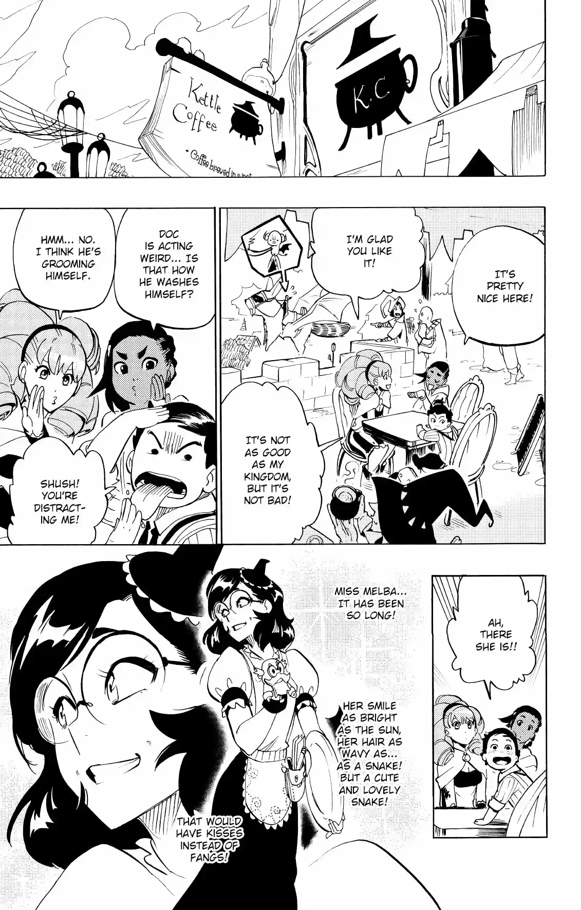 Radiant Vol. 10 Ch. 76 Broom Broom Cup Survival!