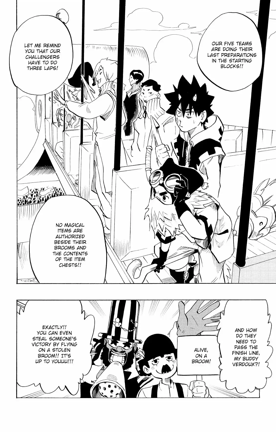 Radiant Vol. 10 Ch. 76 Broom Broom Cup Survival!