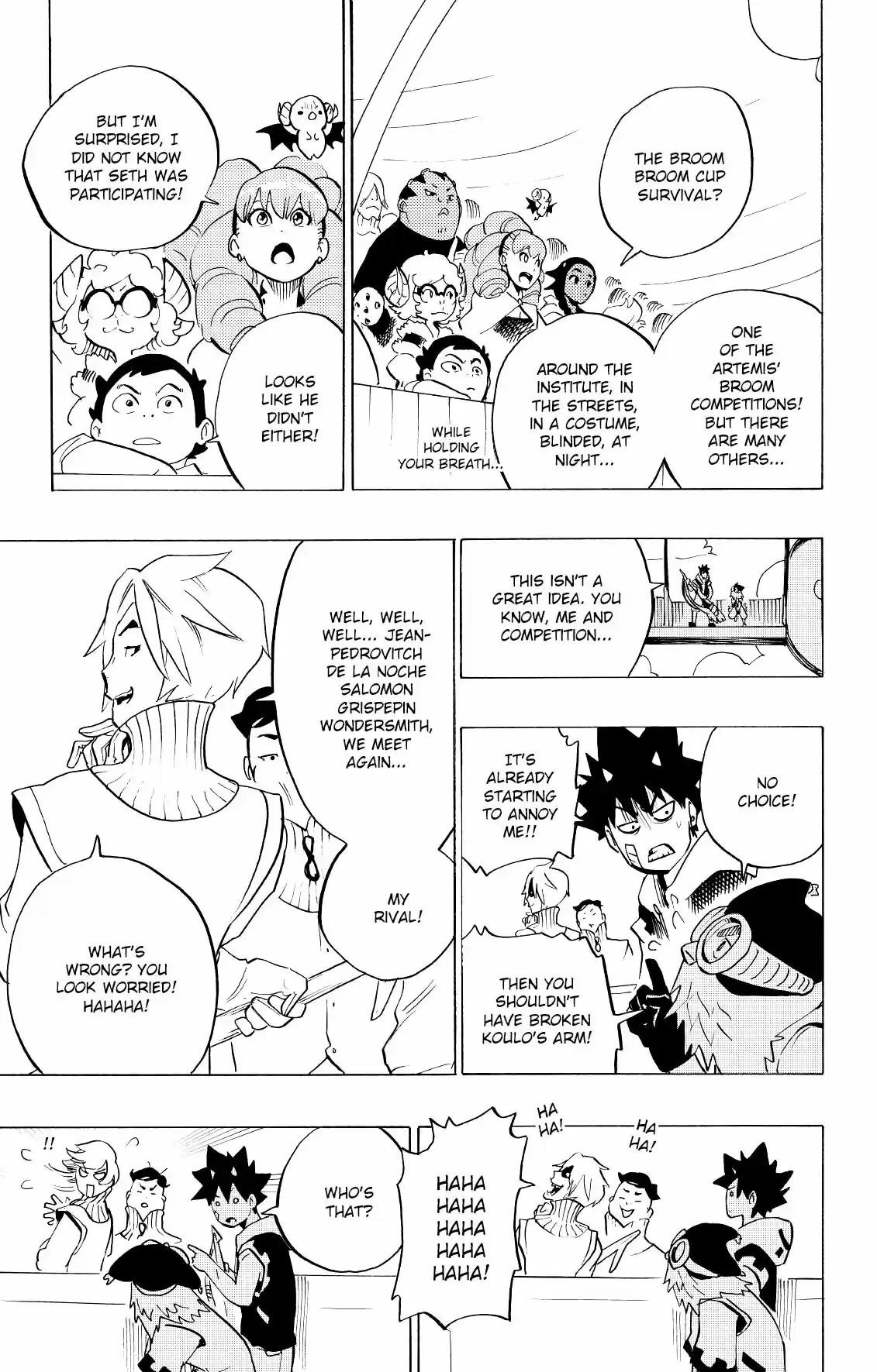Radiant Vol. 10 Ch. 76 Broom Broom Cup Survival!