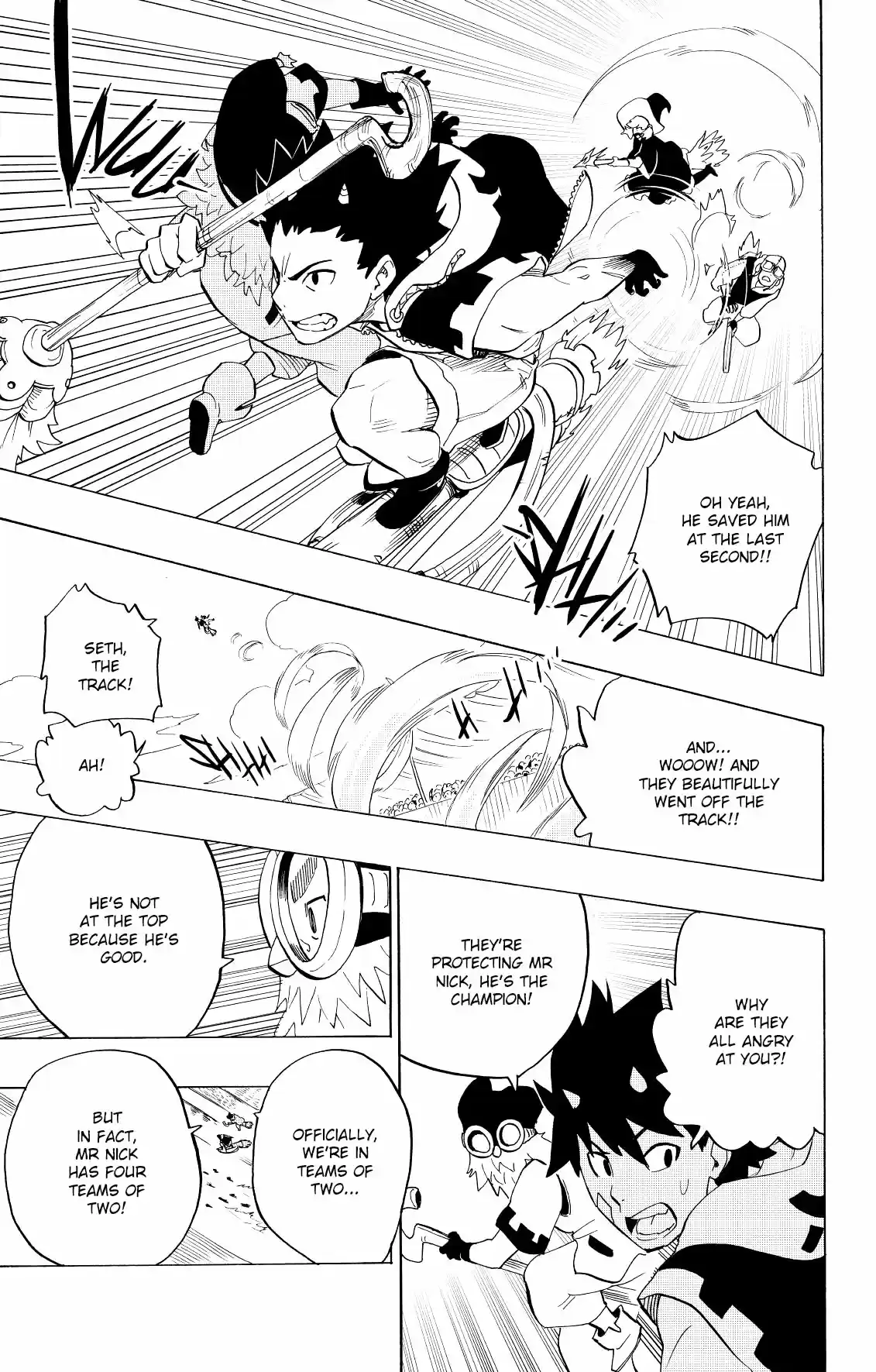 Radiant Vol. 10 Ch. 76 Broom Broom Cup Survival!