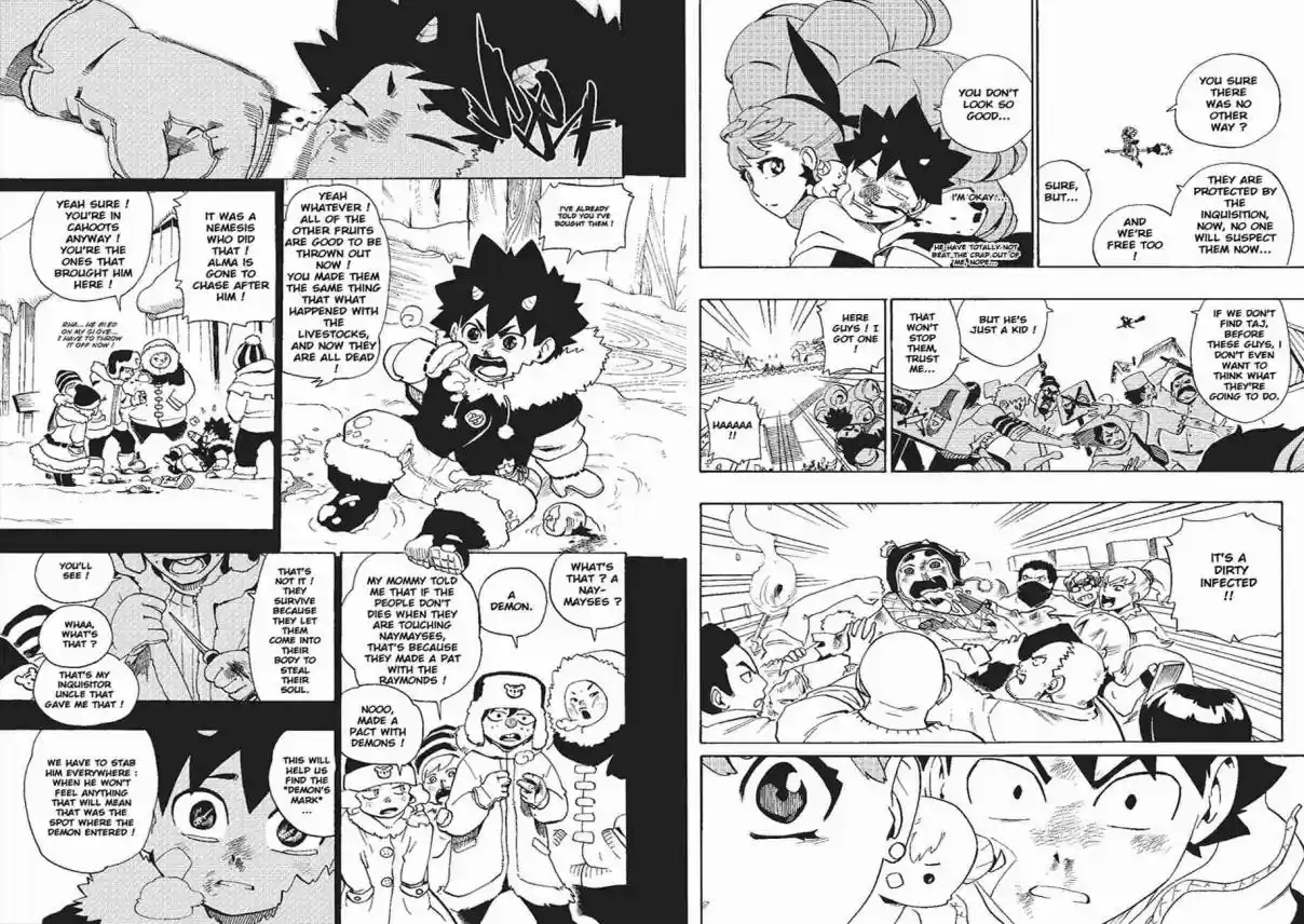 Radiant Vol. 2 Ch. 11 Two loogies and pee