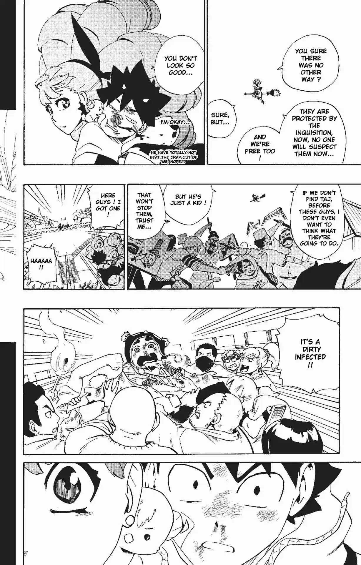 Radiant Vol. 2 Ch. 11 Two loogies and pee