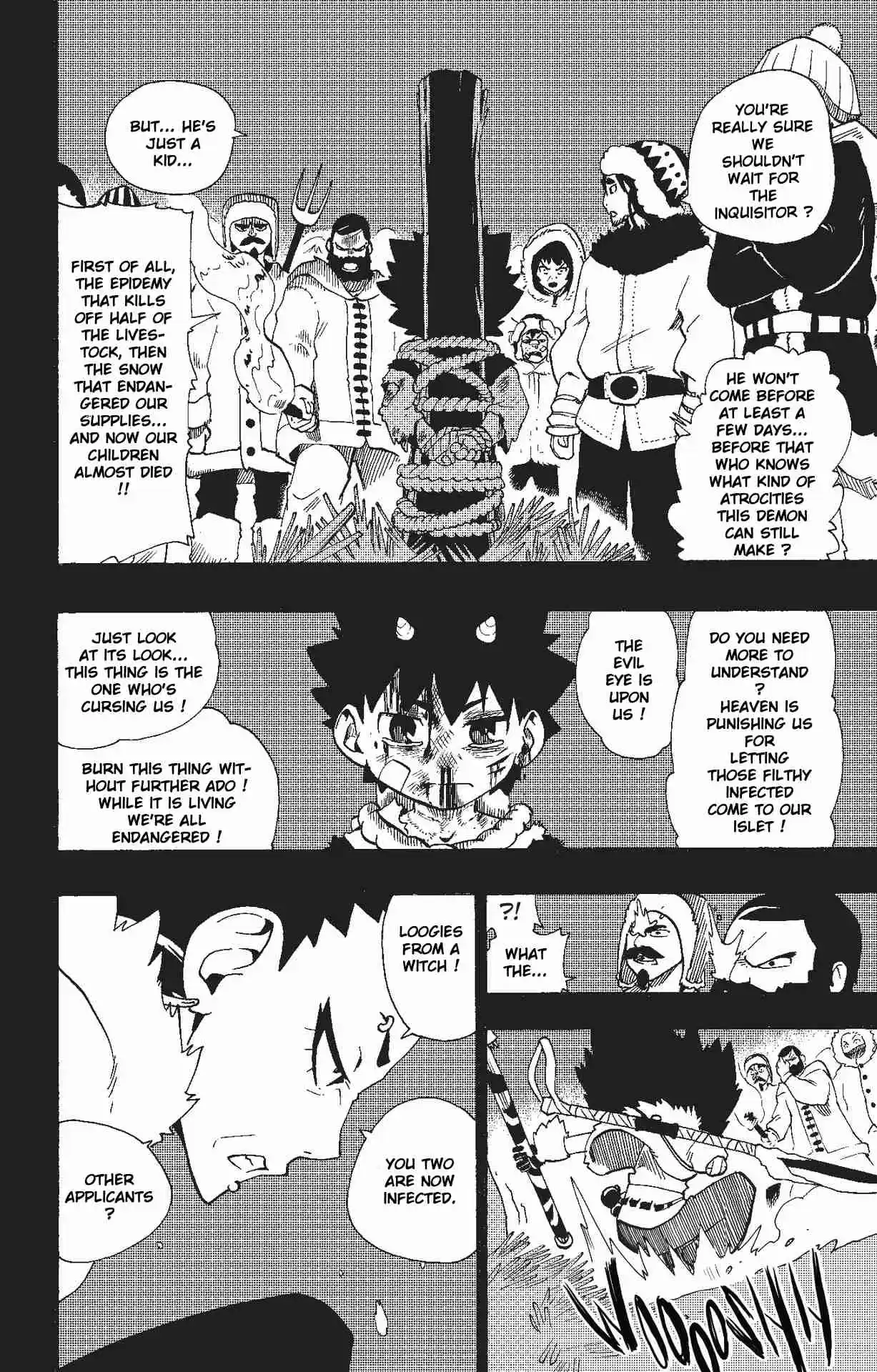 Radiant Vol. 2 Ch. 11 Two loogies and pee