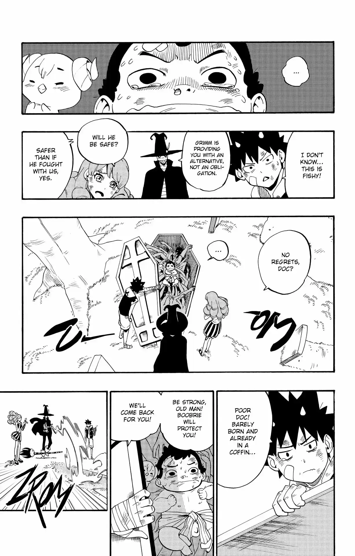 Radiant Vol. 3 Ch. 20 A Coffin for Doc