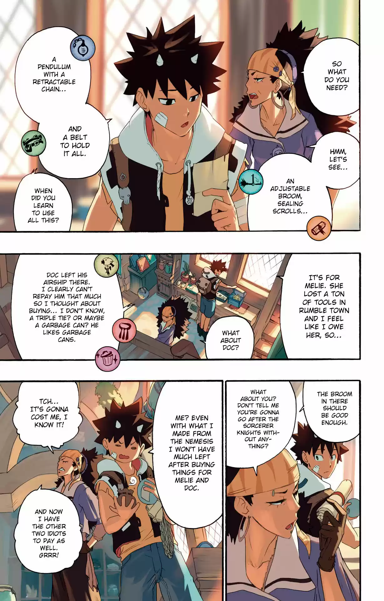 Radiant Vol. 5 Ch. 29 The Thaumaturge Captain