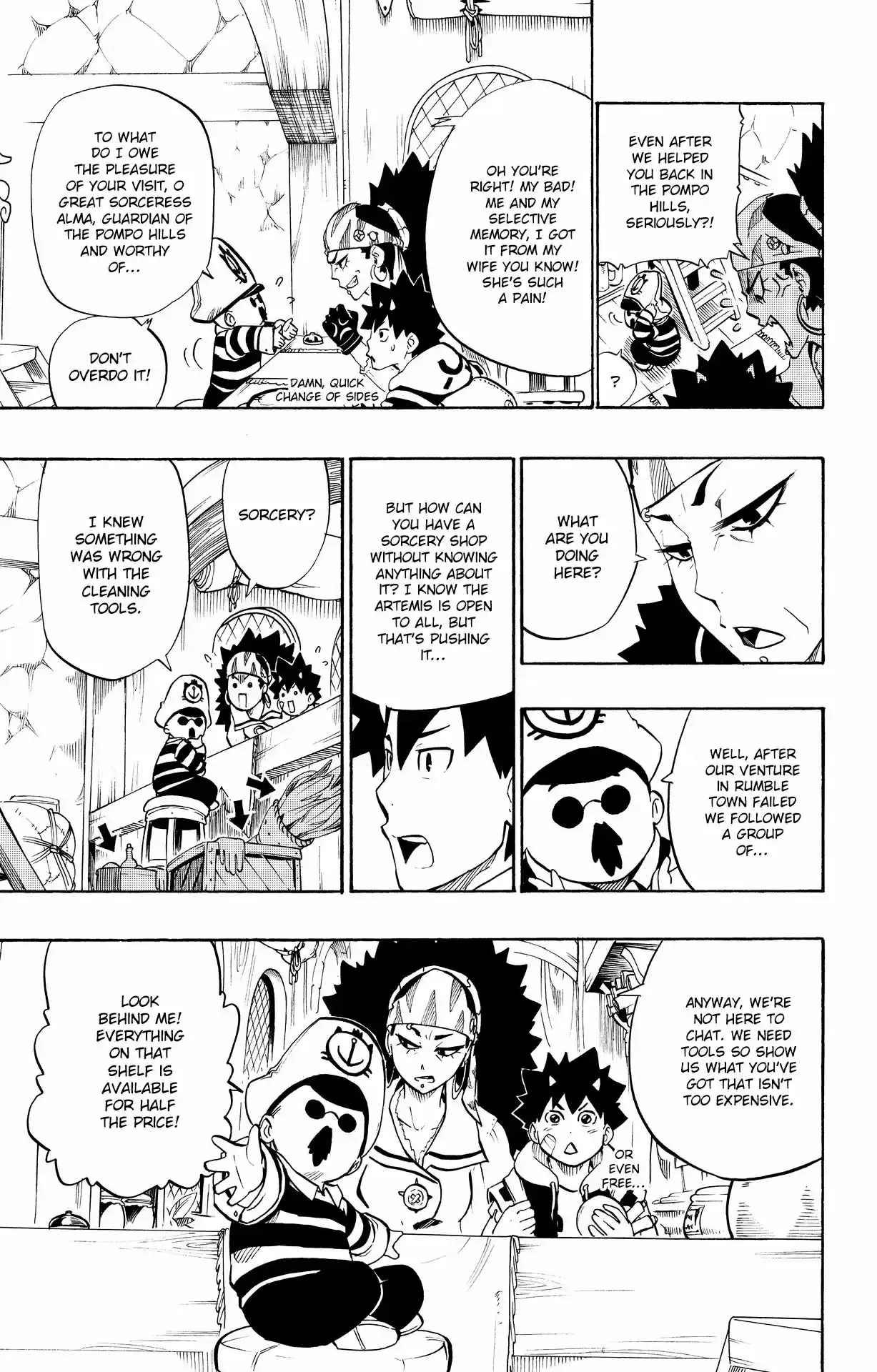 Radiant Vol. 5 Ch. 29 The Thaumaturge Captain