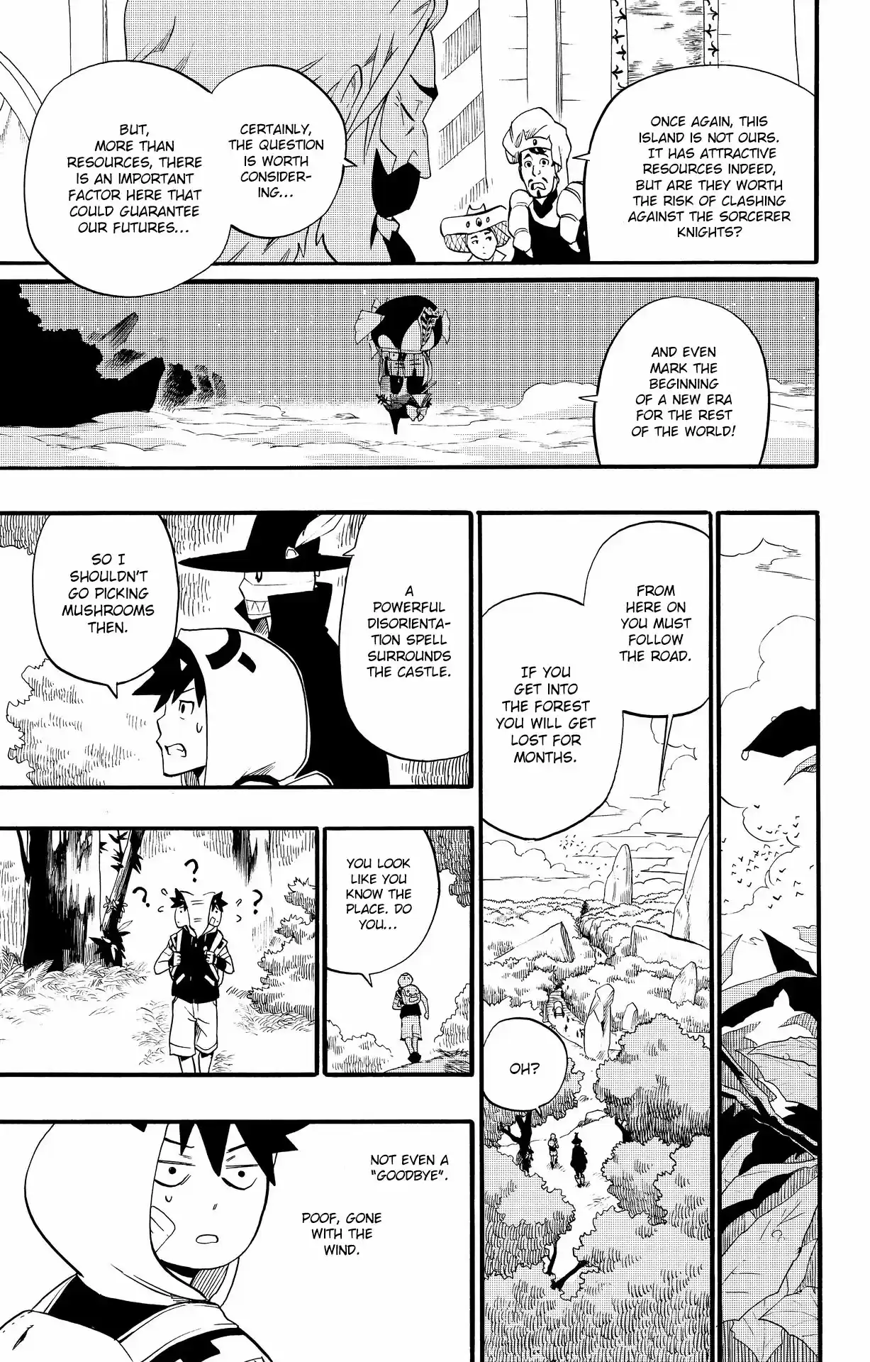 Radiant Vol. 5 Ch. 32 Caislean Merlin