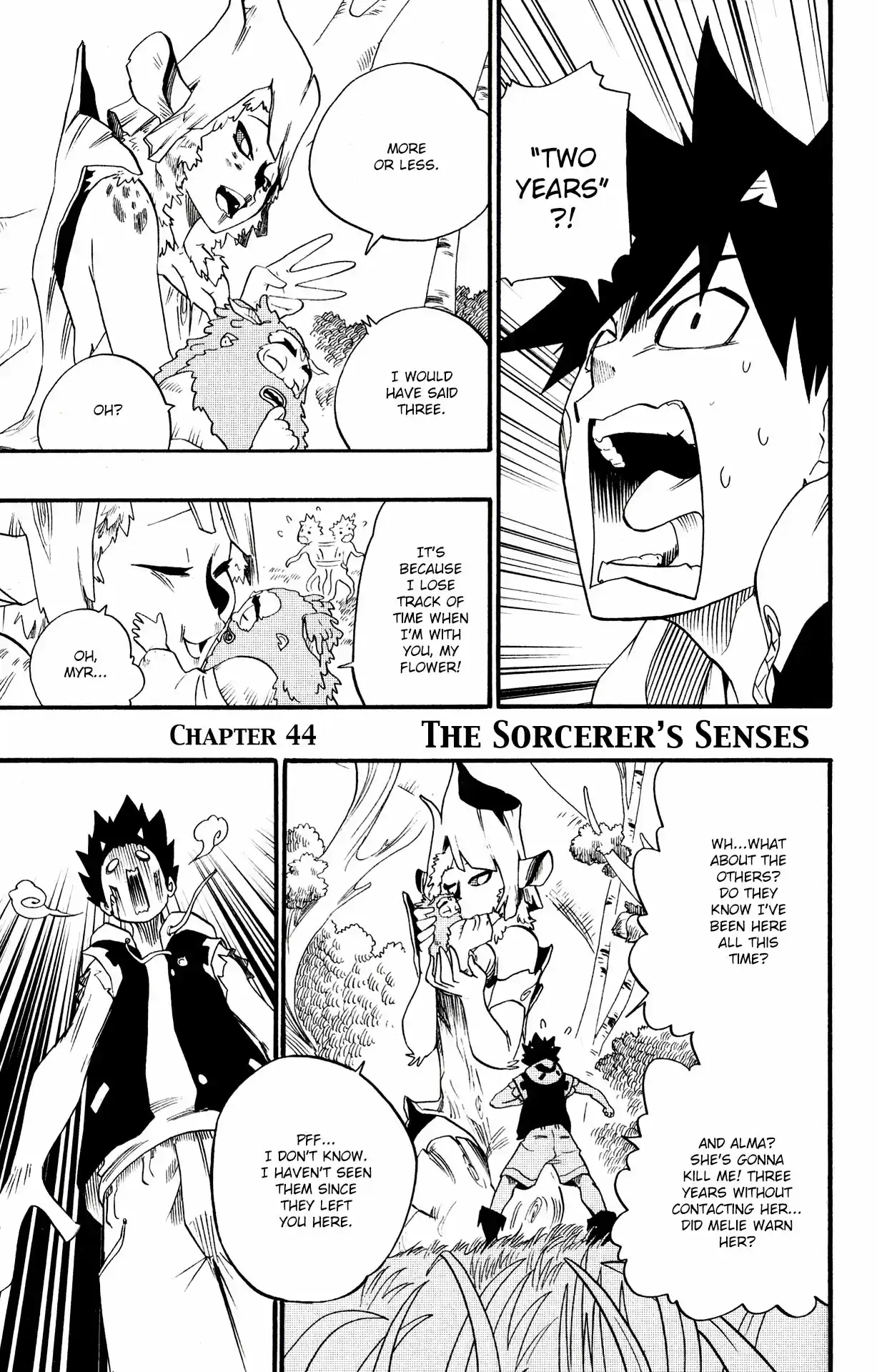 Radiant Vol. 6 Ch. 44 The Sorcerer's Senses