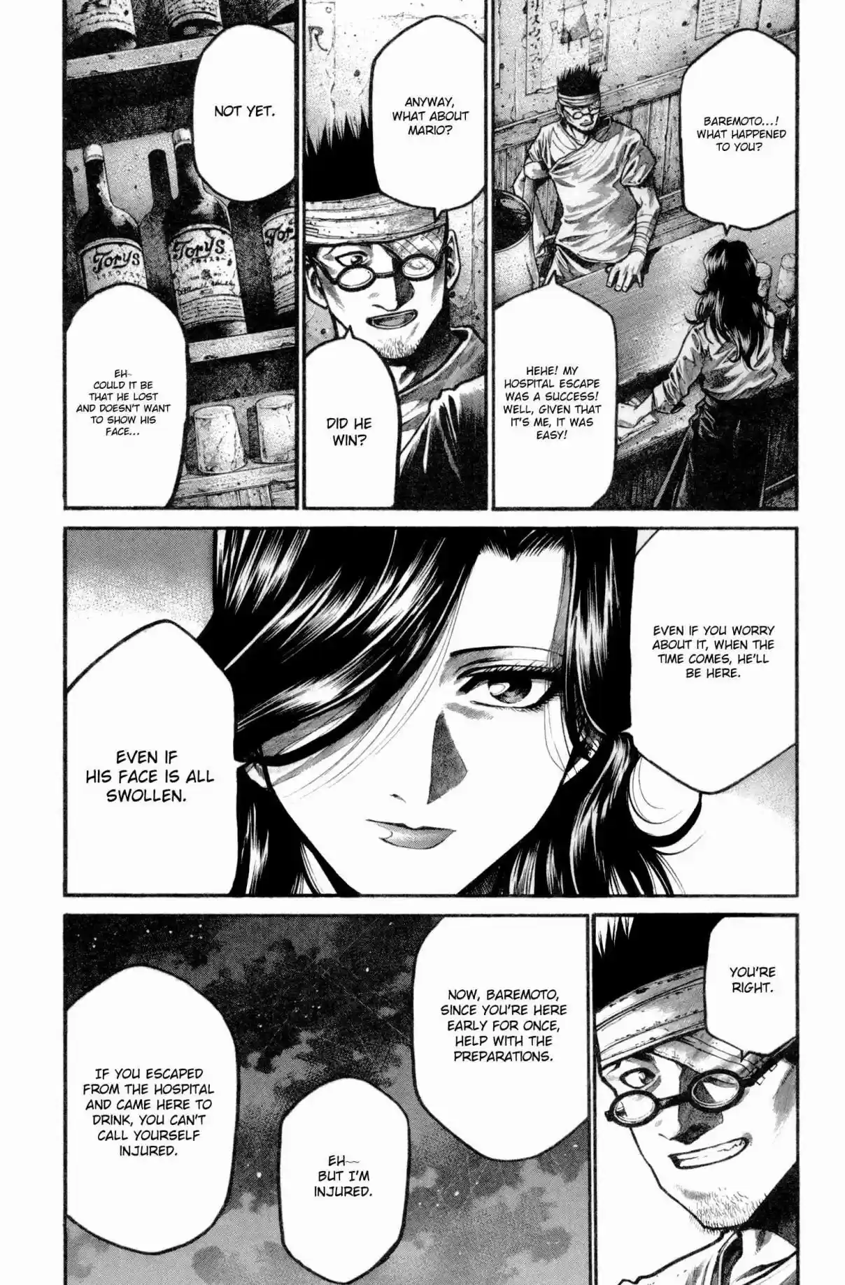 RAINBOW Vol. 15 Ch. 157 Changes