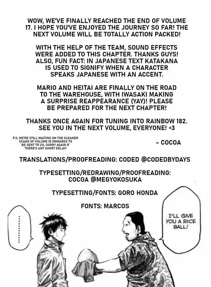 Rainbow Vol.16 Ch.182