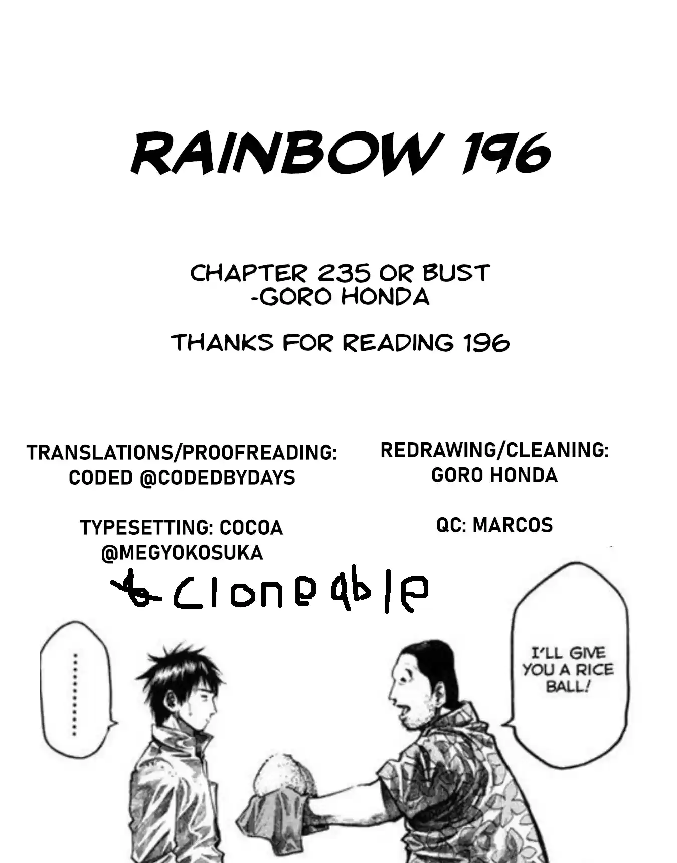 Rainbow Vol.19 Chapter 196: Pain Crawles