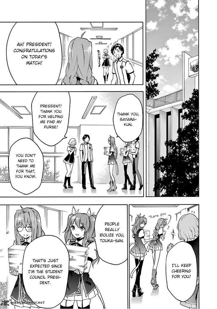 Rakudai Kishi no Cavalry 22