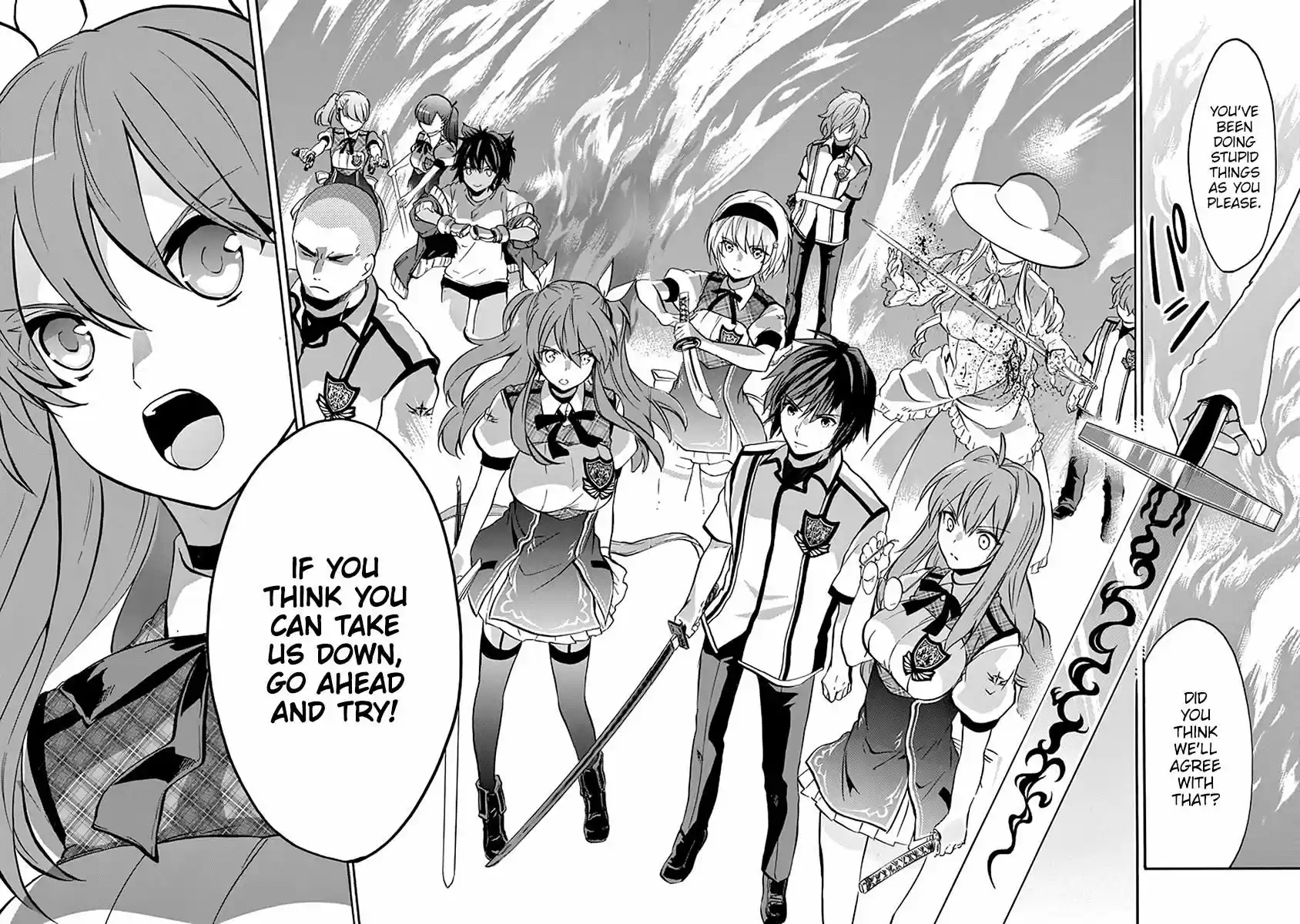 Rakudai Kishi no Eiyuutan ch.039