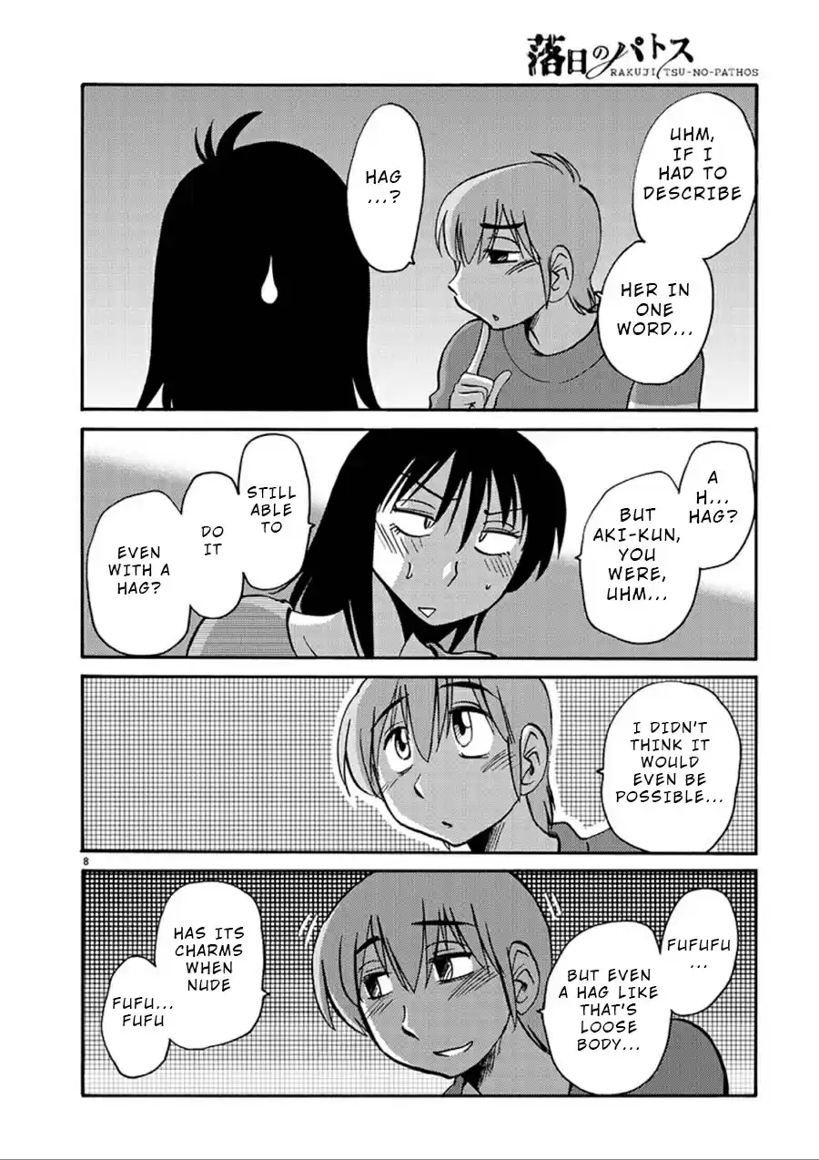 Rakujitsu no Pathos Ch. 53 What Is She So Happy About?