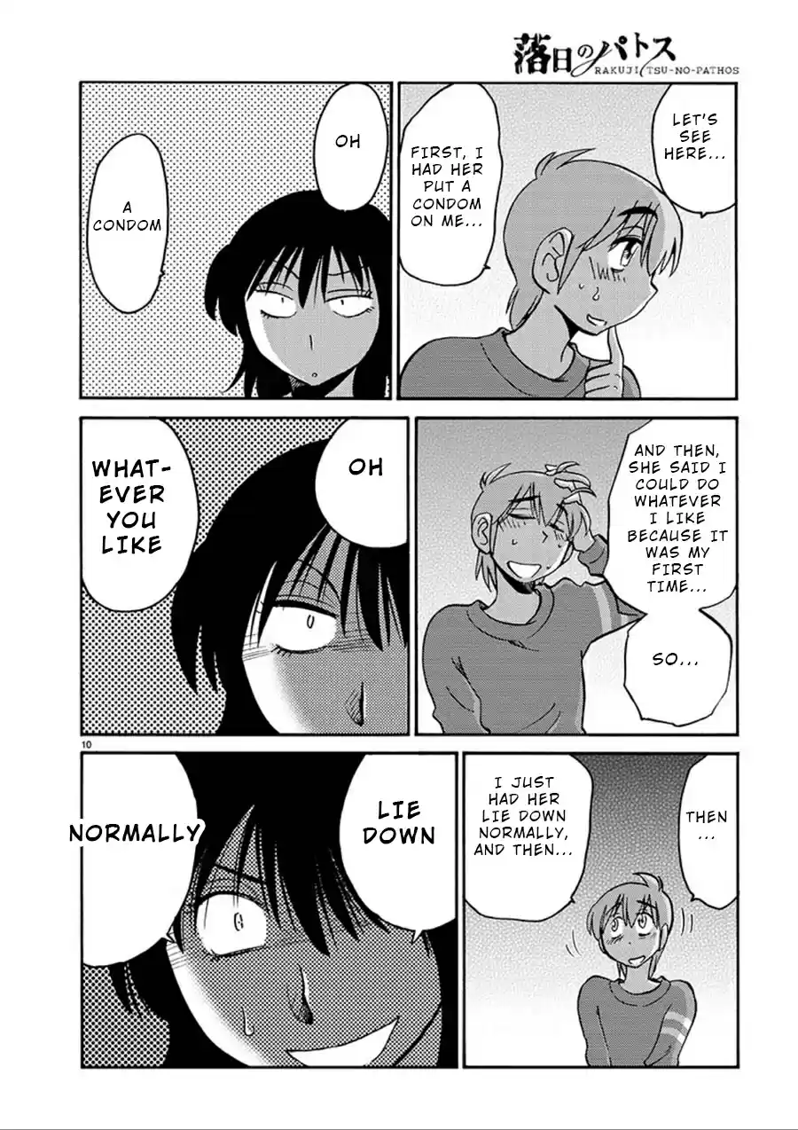 Rakujitsu no Pathos Ch. 53 What Is She So Happy About?