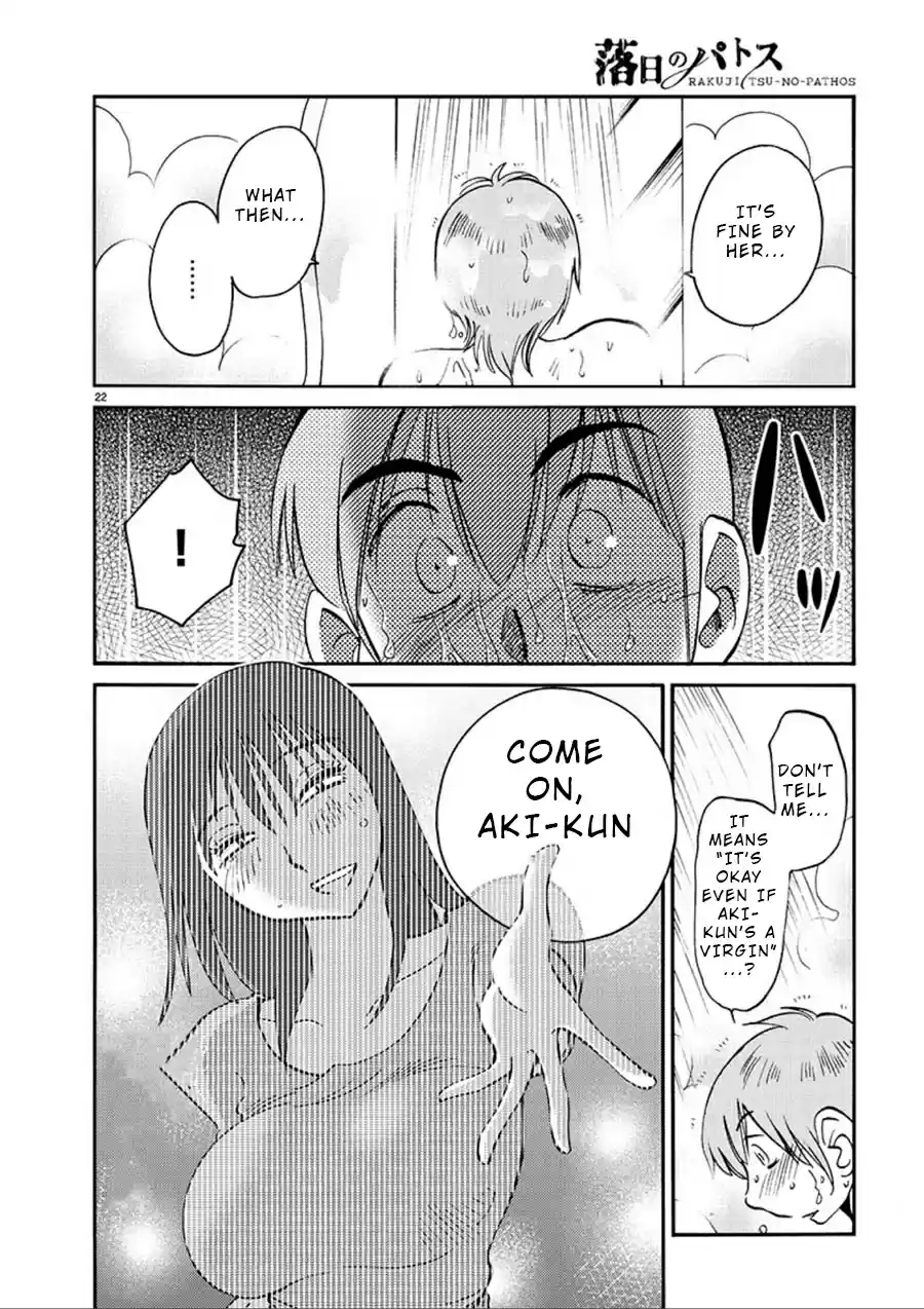 Rakujitsu no Pathos Ch. 53 What Is She So Happy About?