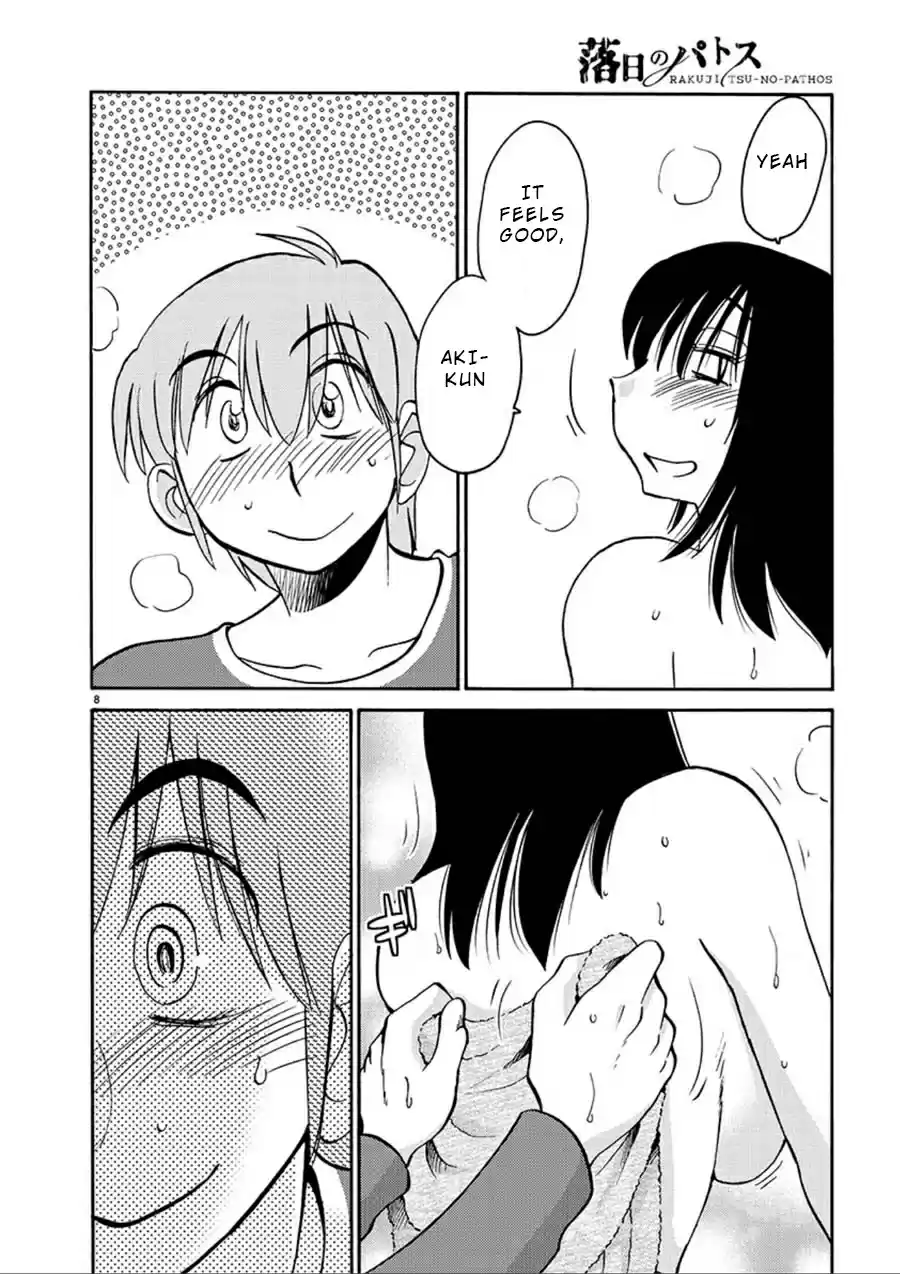 Rakujitsu no Pathos Ch. 55 Did She Get Off From My Touch?