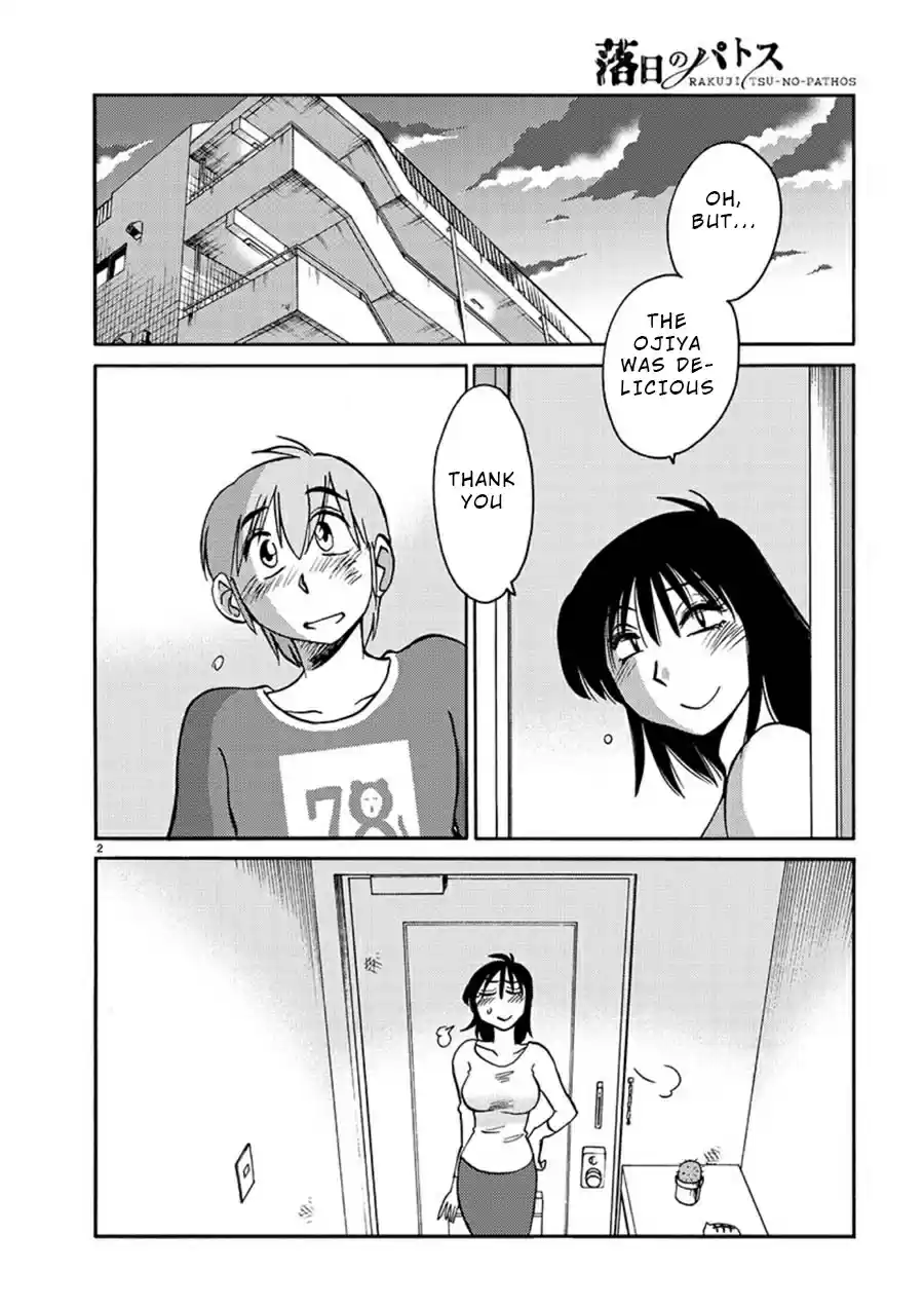 Rakujitsu no Pathos Ch. 56 Was He Peeping From This Place?