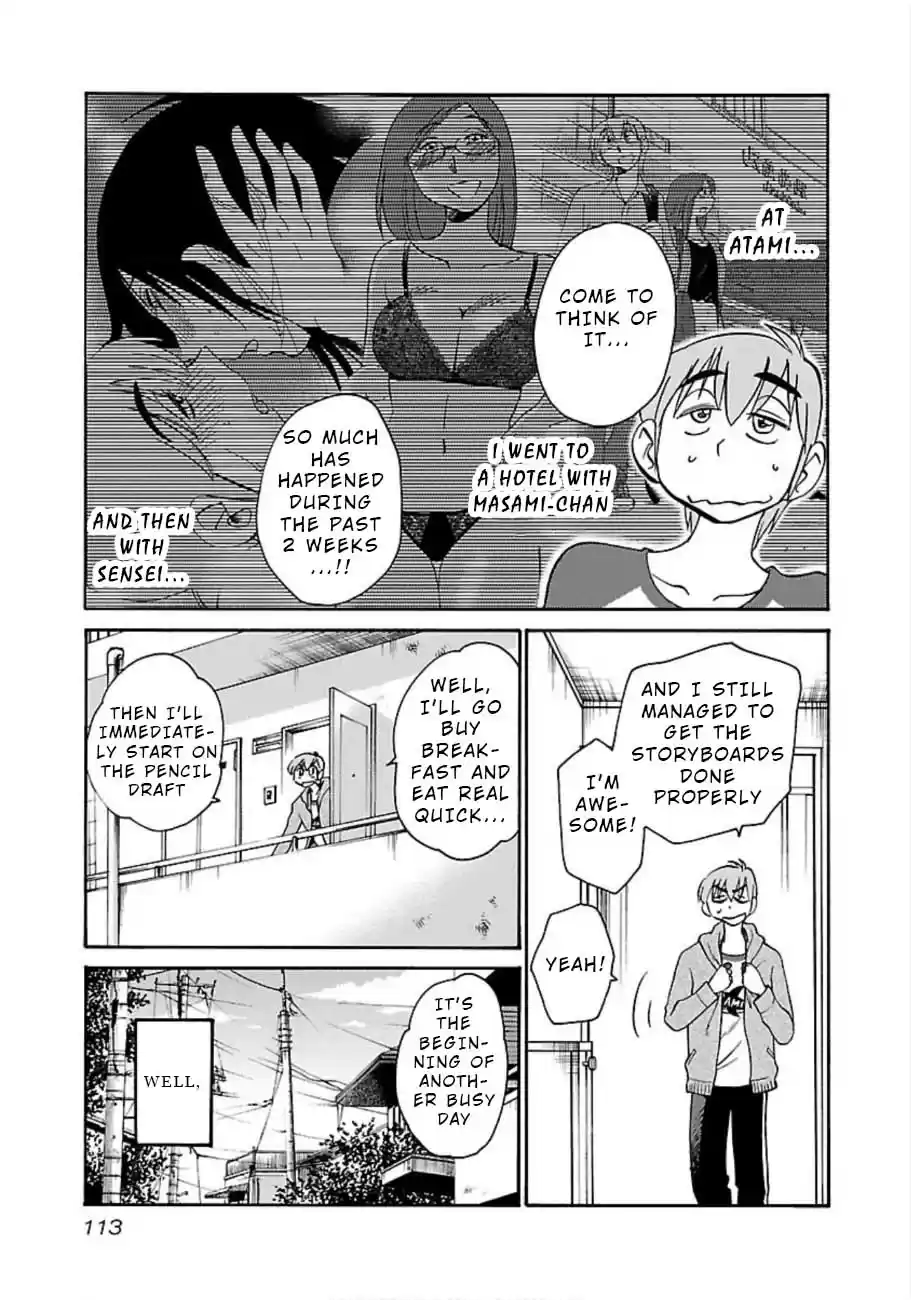 Rakujitsu no Pathos Vol. 7 Ch. 49 Gotta Redraw This Page, Huh?